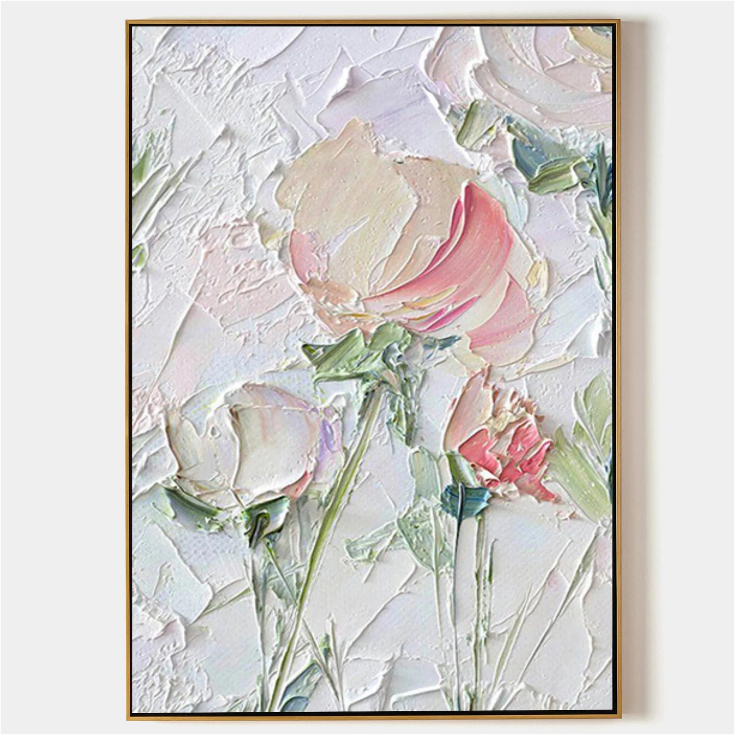 Colorful Tree And Flower Painting #TF001