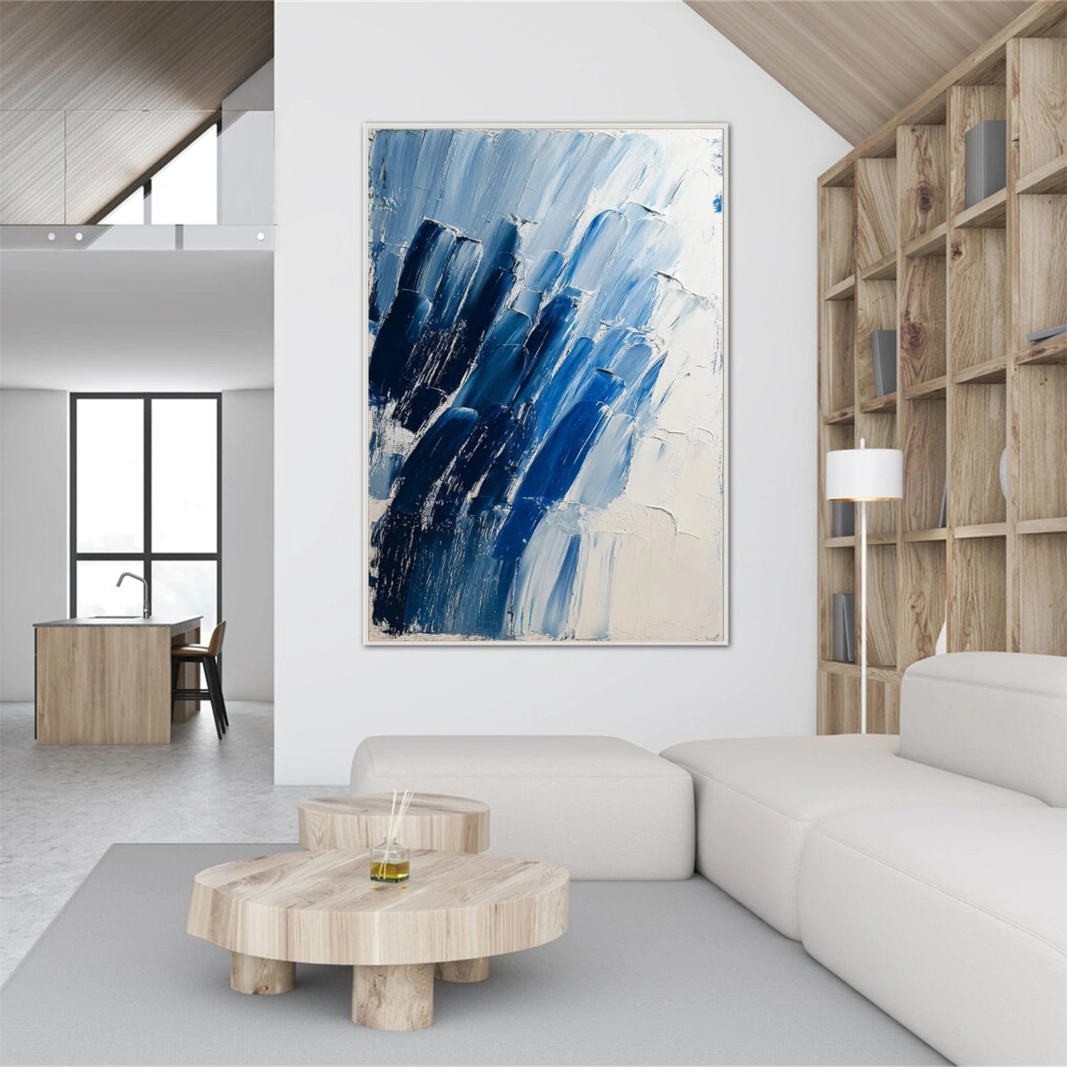 Abstract Textured Wall Art #AW214