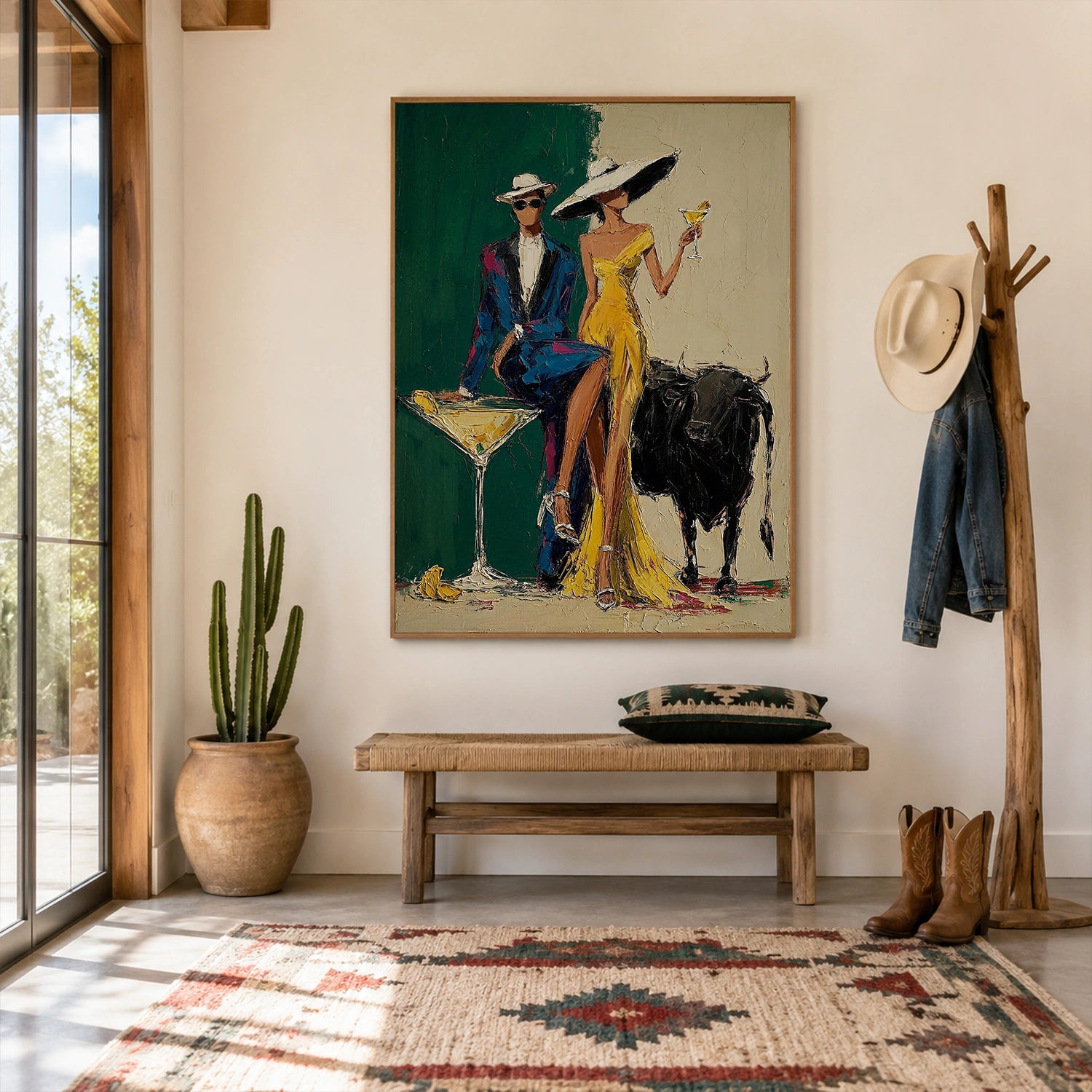 Western Cowboy Art #VA040