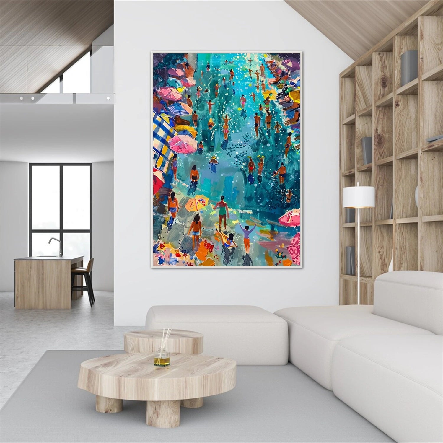 Abstract Portrait Wall Art #WP002