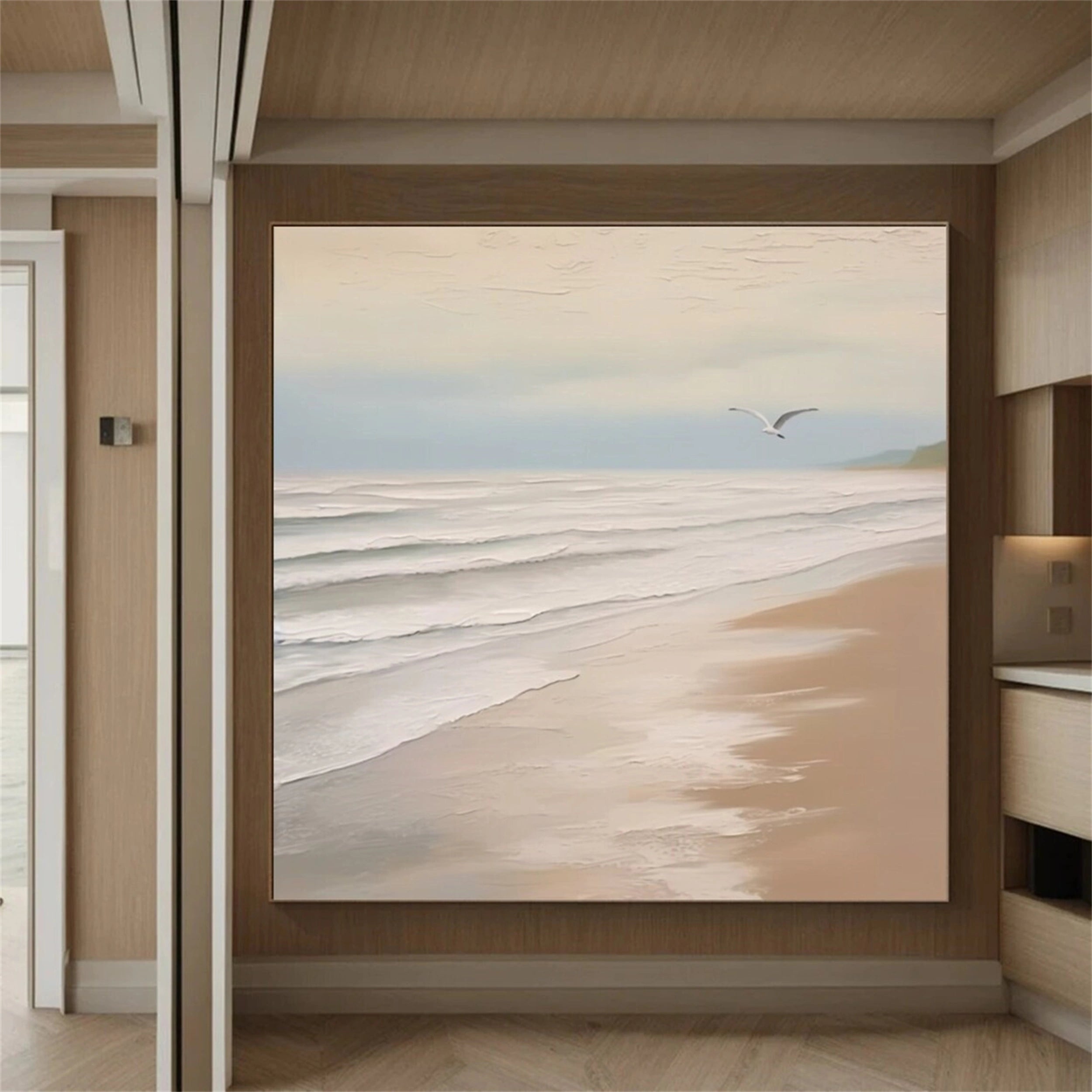 Sky And Ocean Painting #SO042