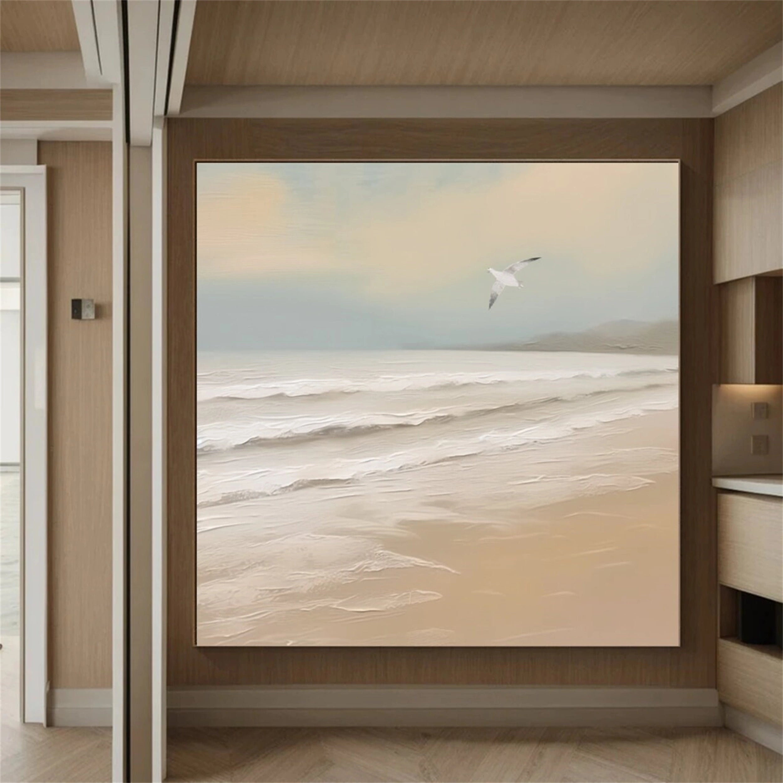 Sky And Ocean Painting #SO040