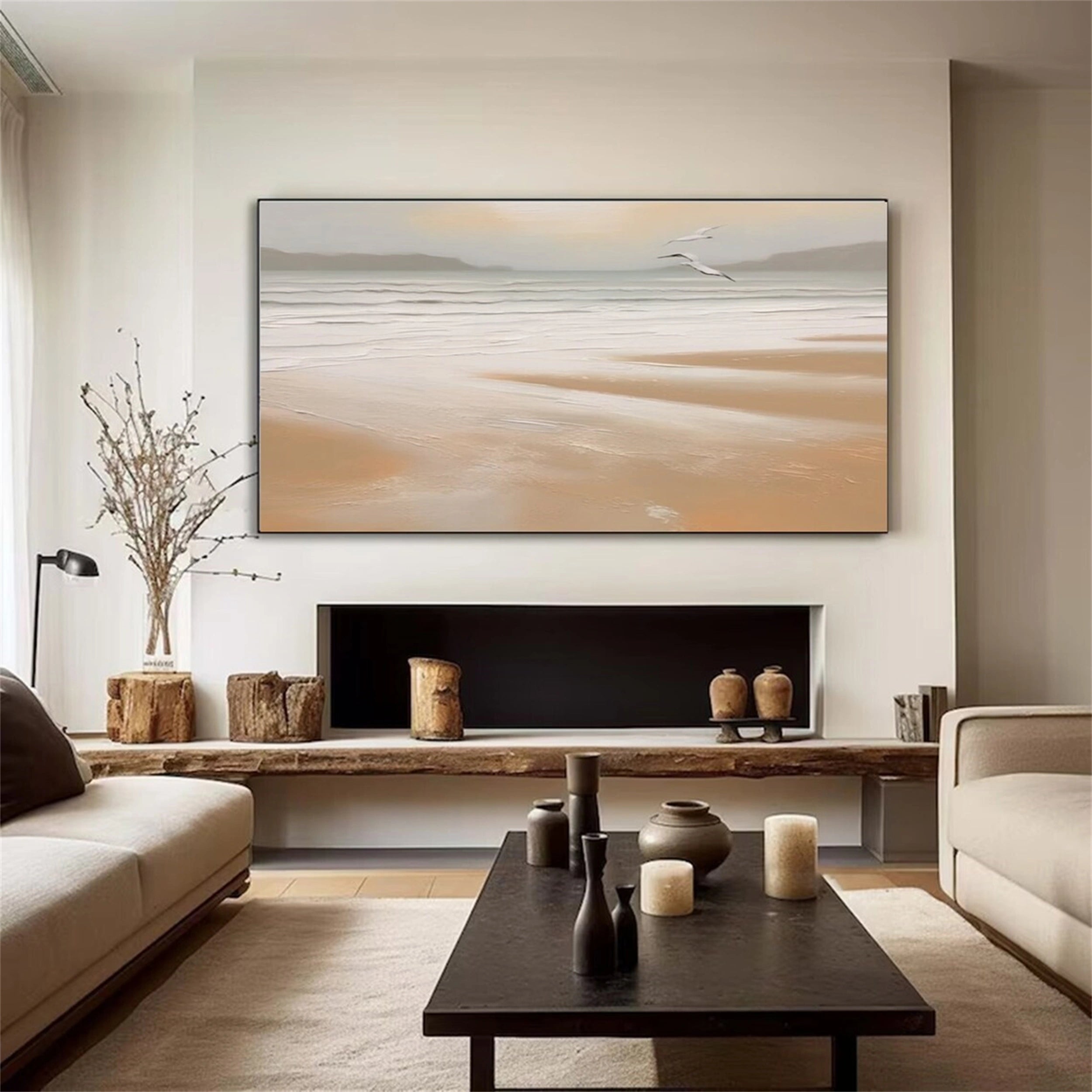 Sky And Ocean Painting #SO043