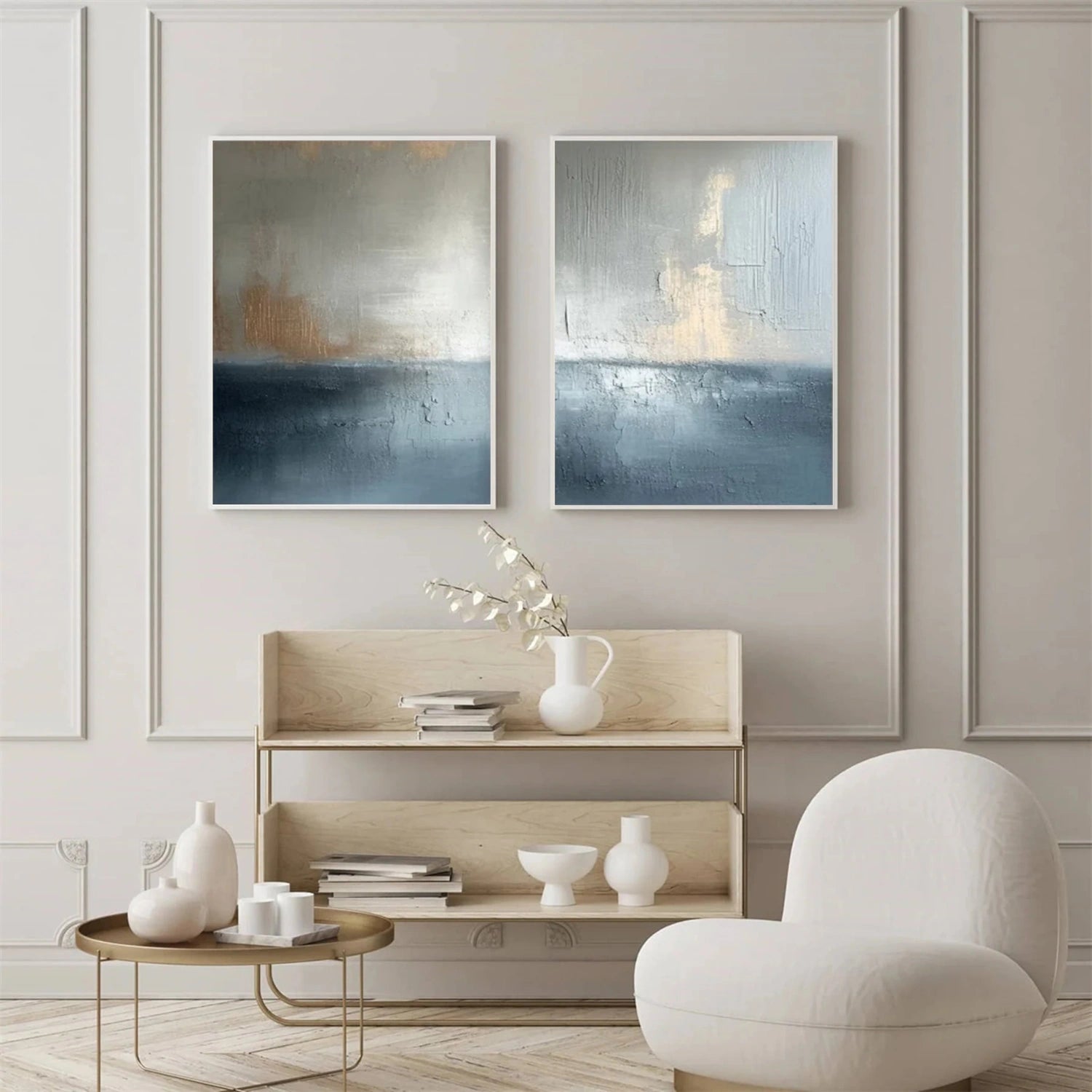Abstract Wall Art Set of 2 #AW104
