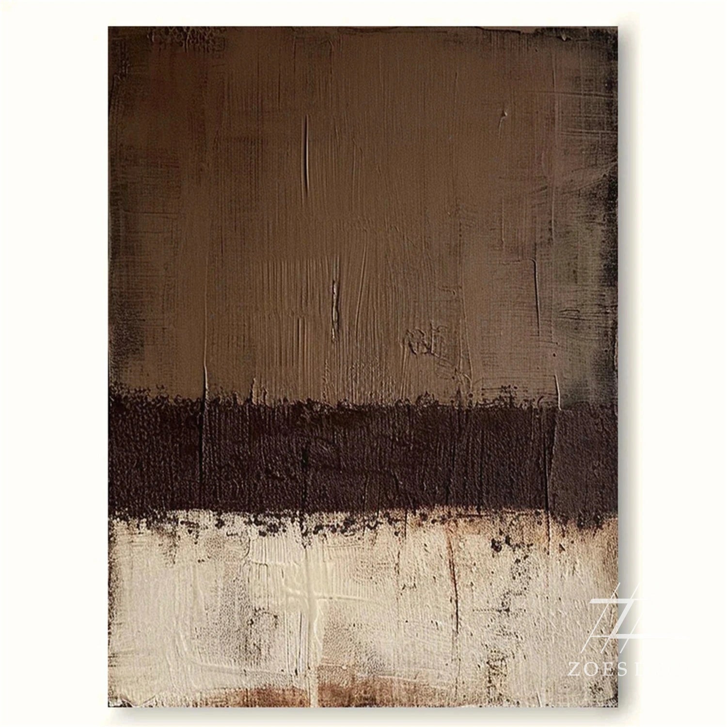Wabi Sabi Abstract Wall Art #WA164