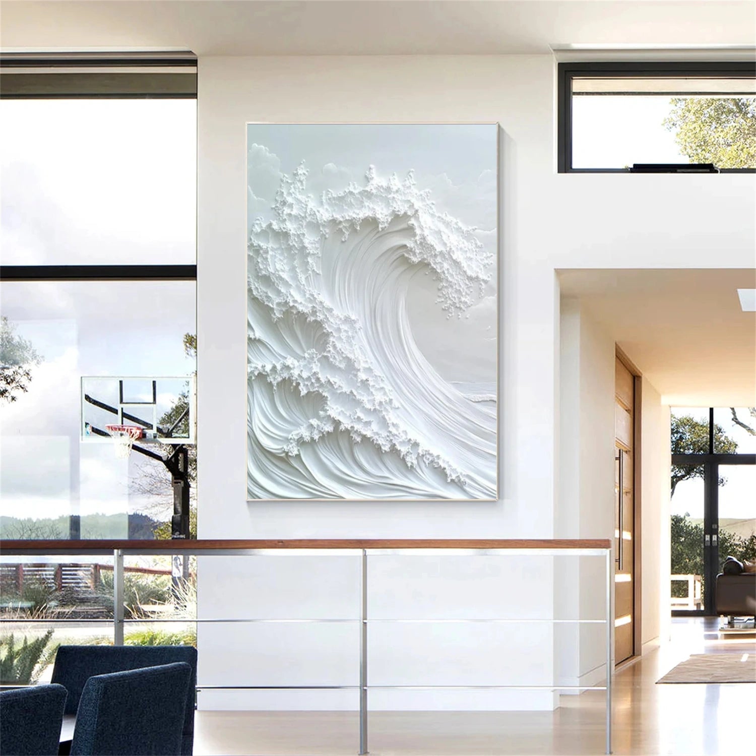 Sky and Ocean Painting #SO194