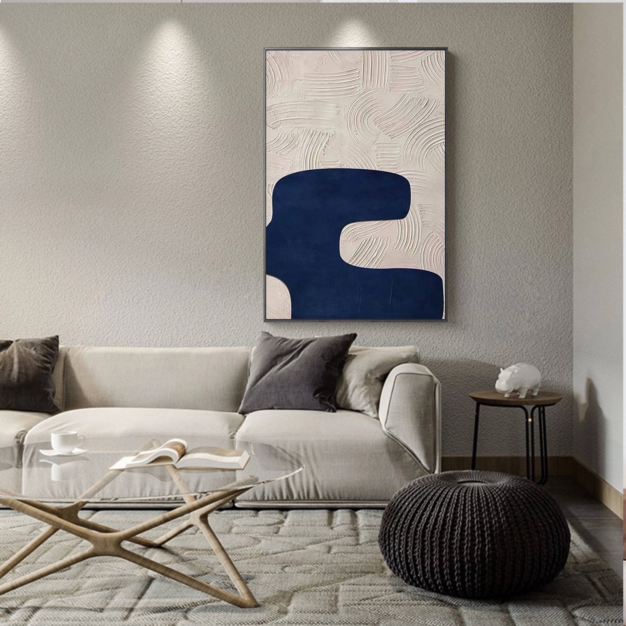 Wabi Sabi Abstract Wall Art #WA078