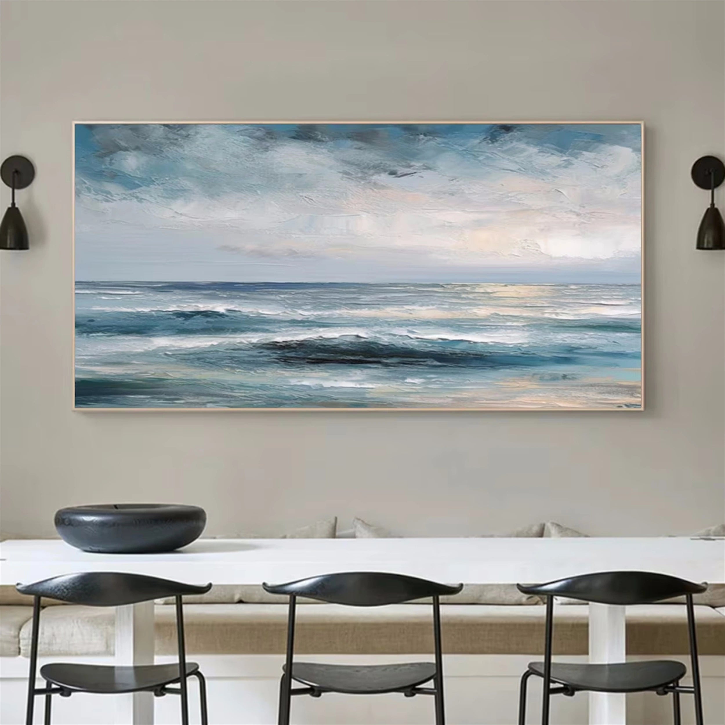 Sky And Ocean Painting #SO058