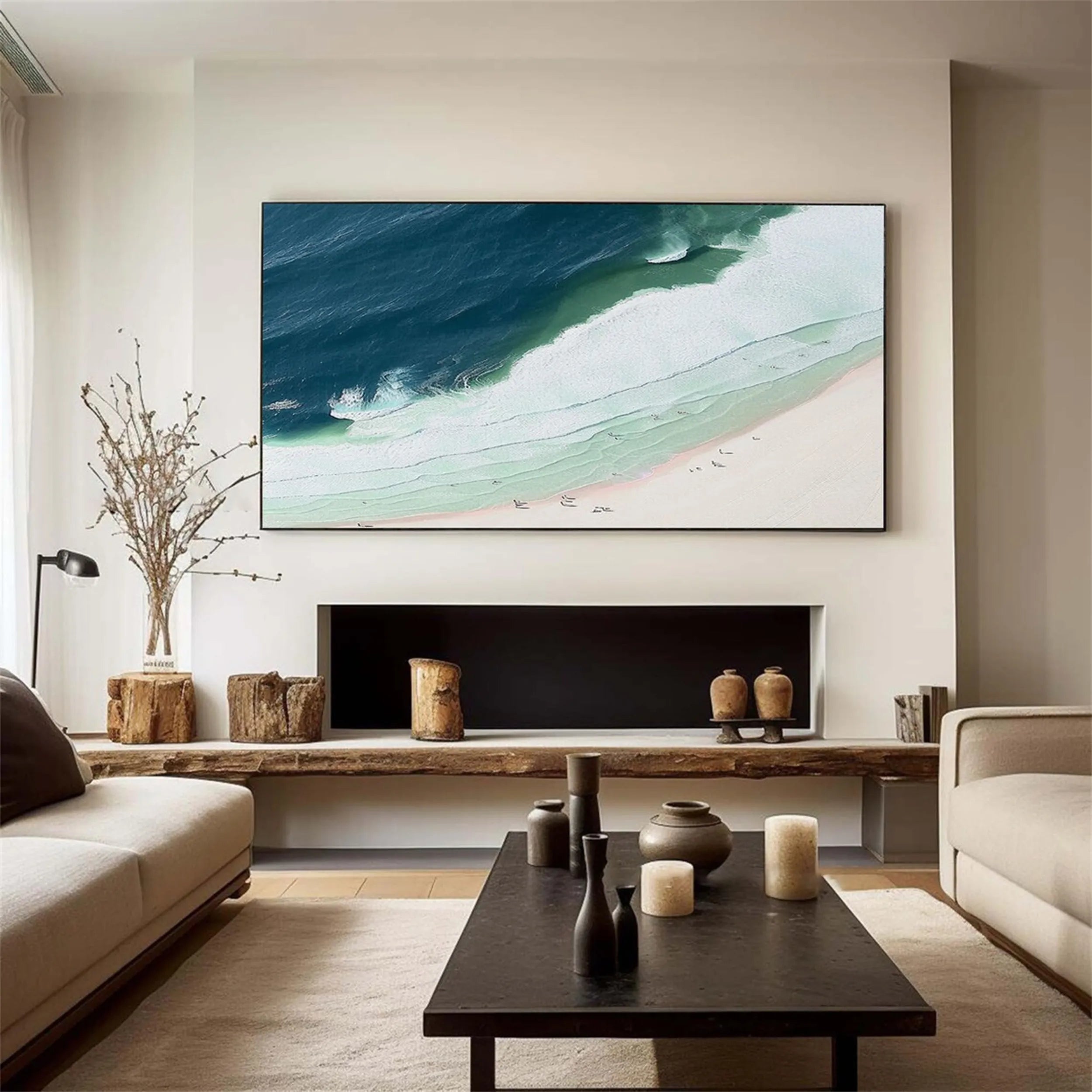 Sky And Ocean Painting #SO099