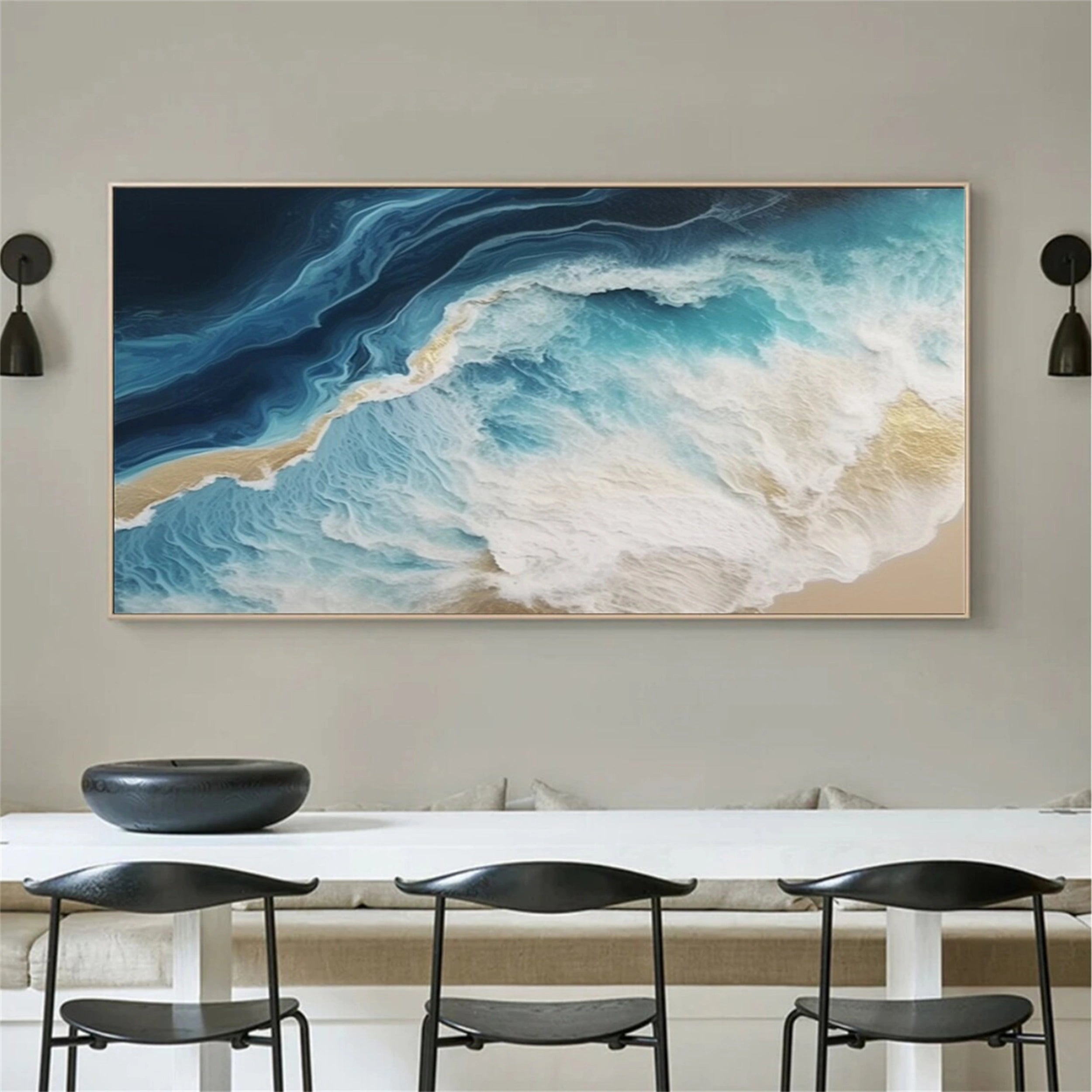 Sky And Ocean Painting #SO063