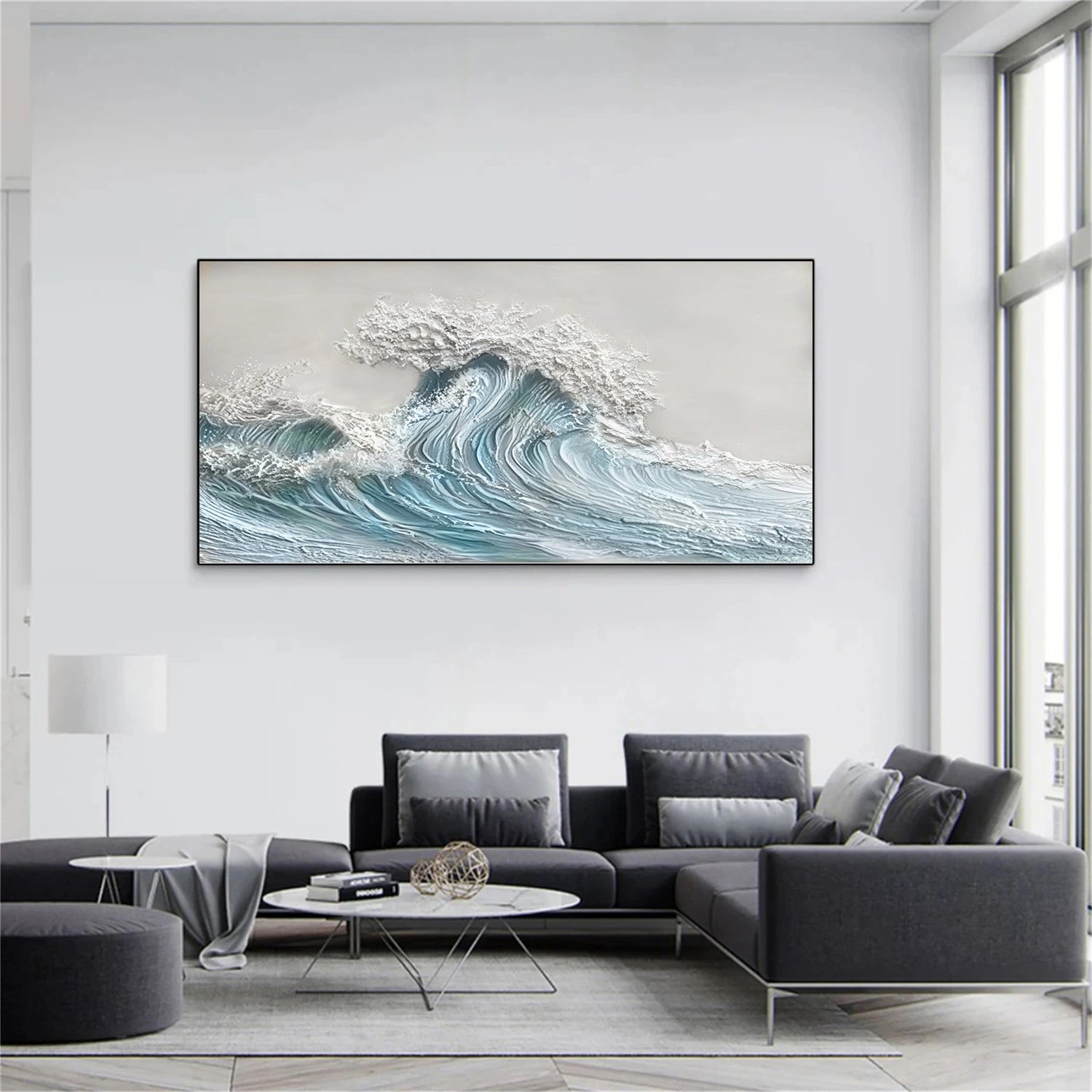Sky And Ocean Painting #SO224