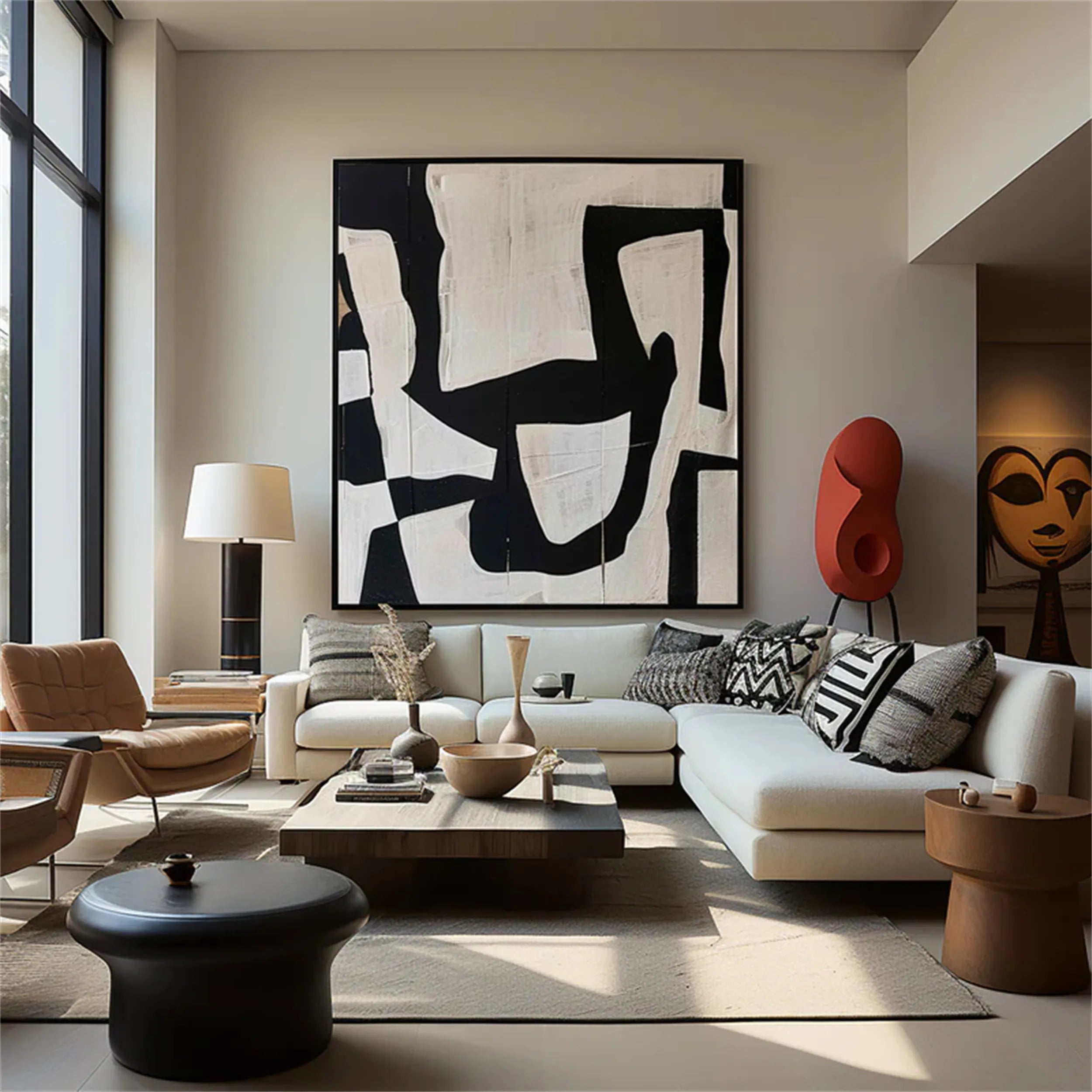 Wabi Sabi Abstract Wall Art #WA149