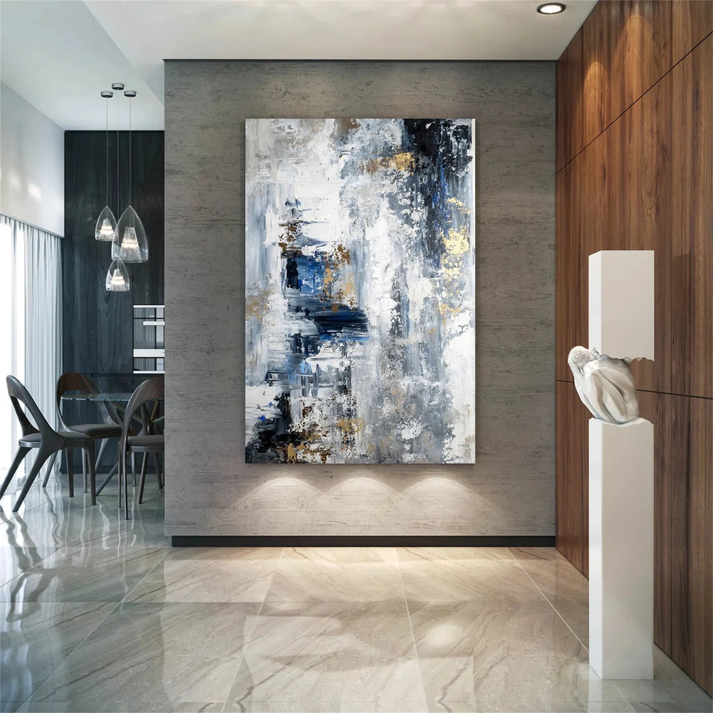 Abstract Texture Wall Art #AW014