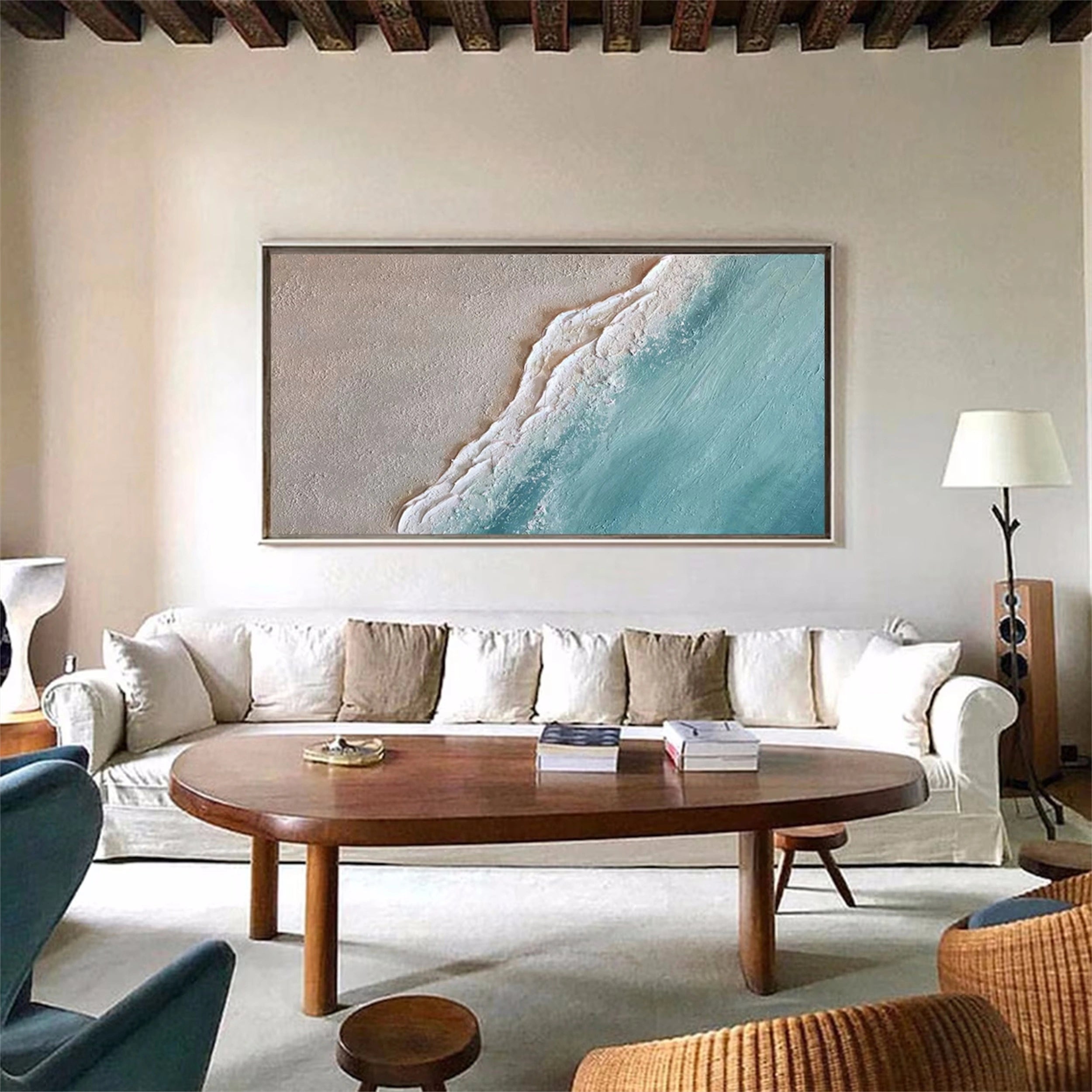 Sky And Ocean Painting #SO057