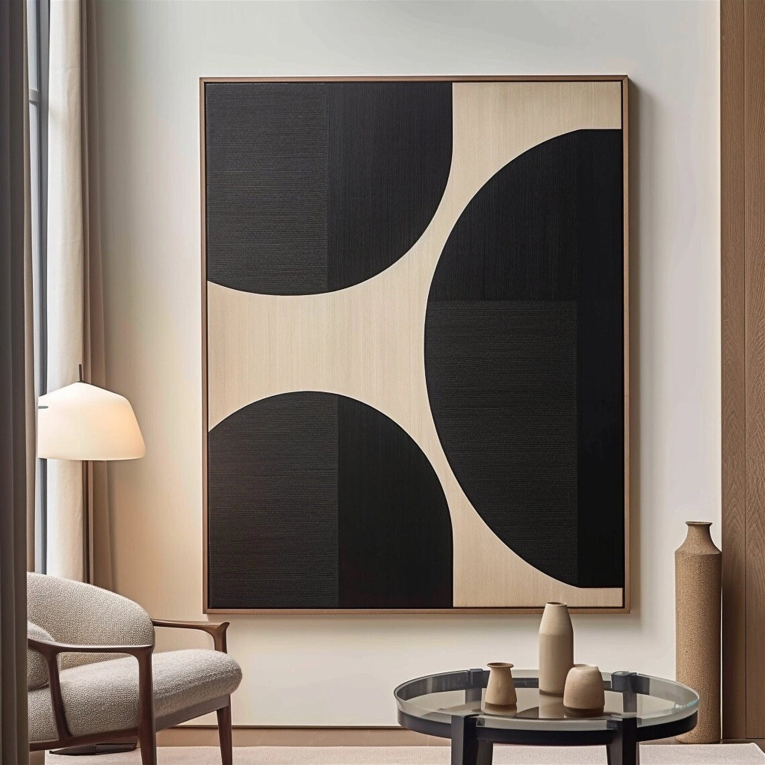 Wabi Sabi Abstract Wall Art #WA126