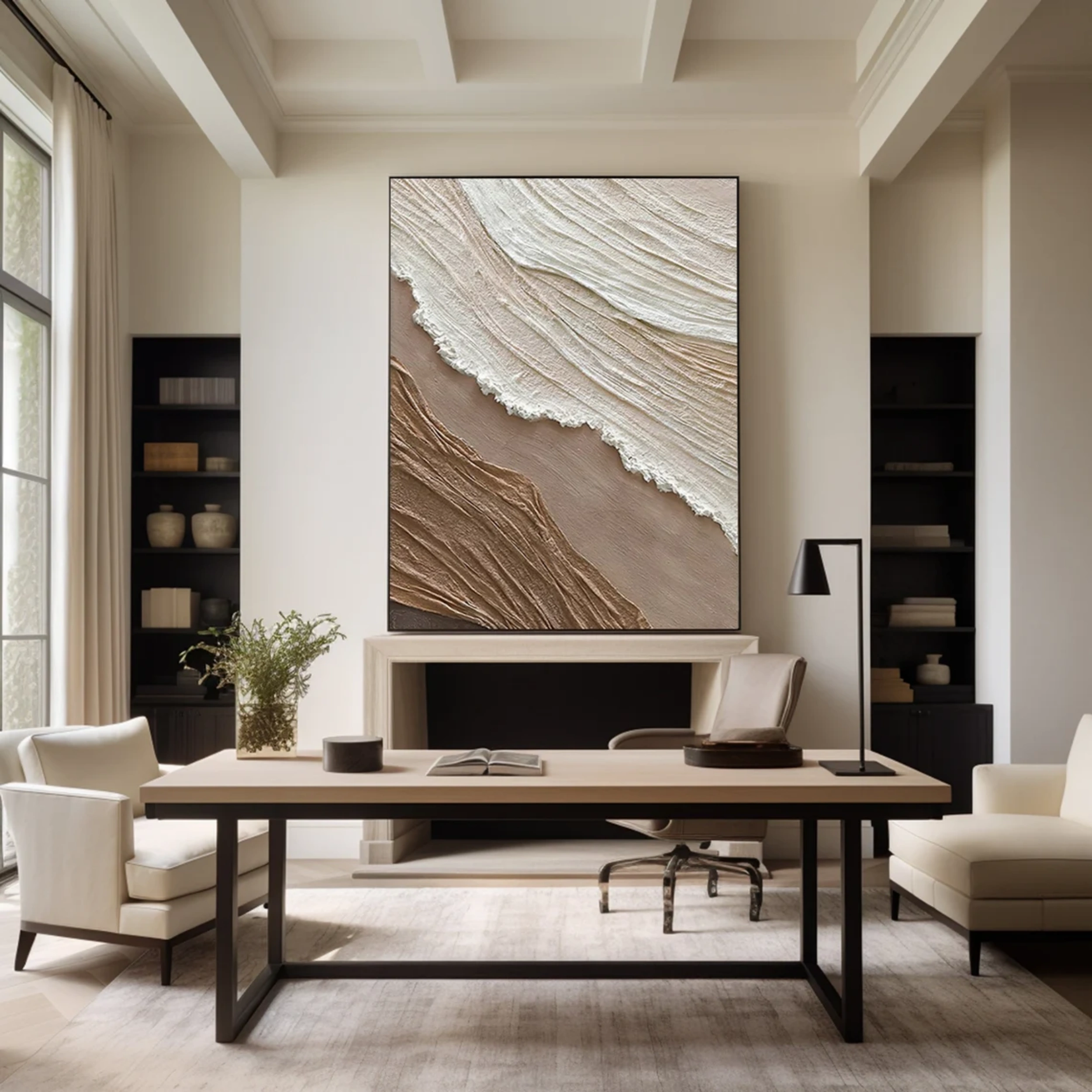 Wabi Sabi Abstract Wall Art #WA010