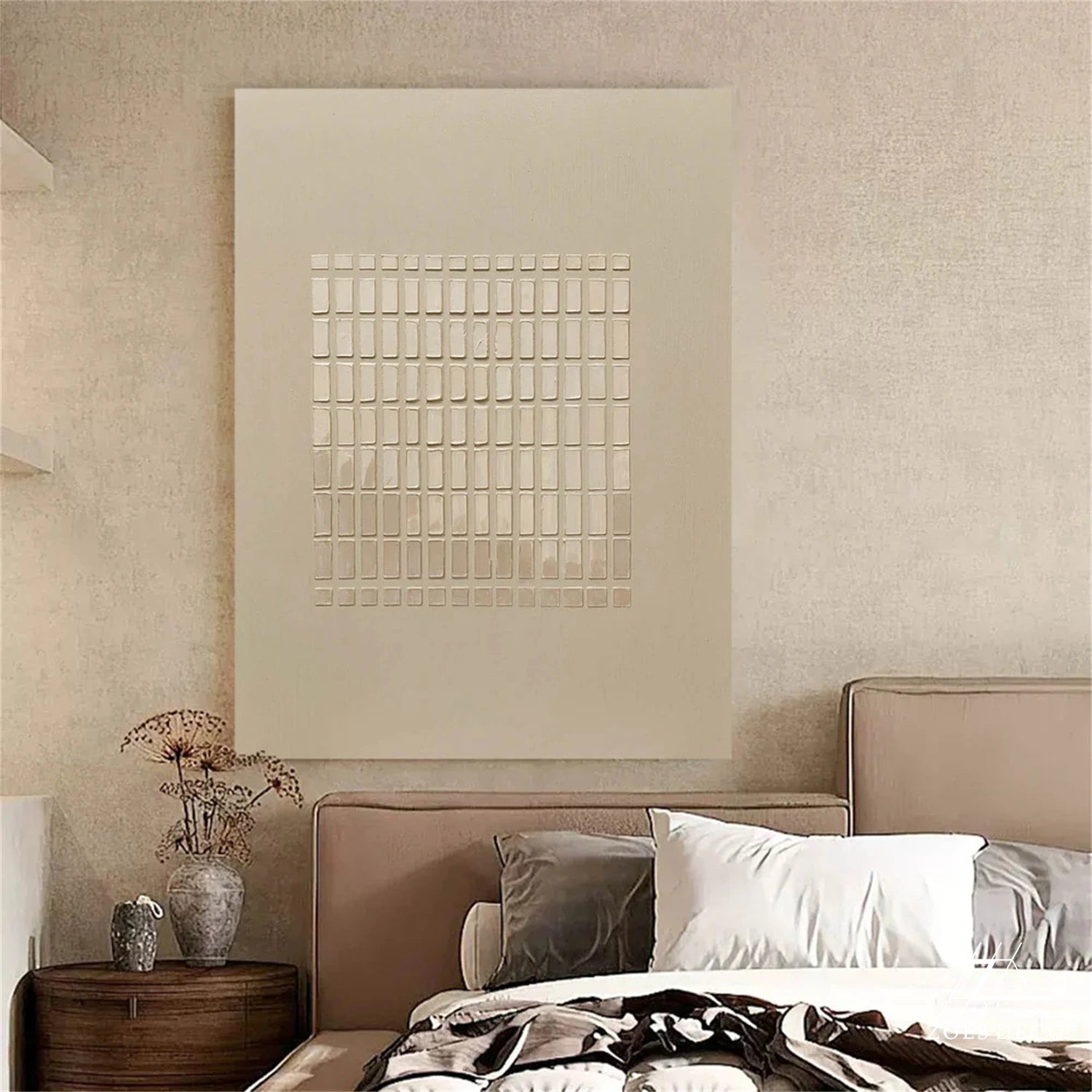 Wabi Sabi Abstract Wall Art #WA160
