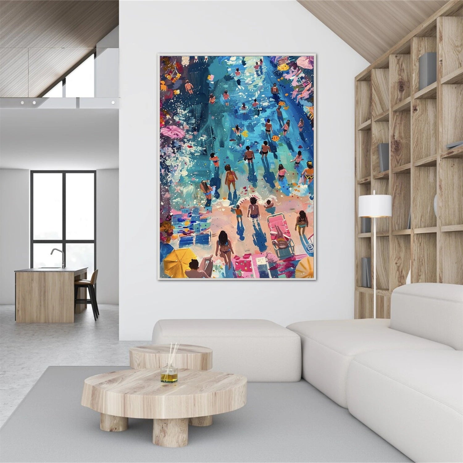 Abstract Portrait Wall Art #WP003