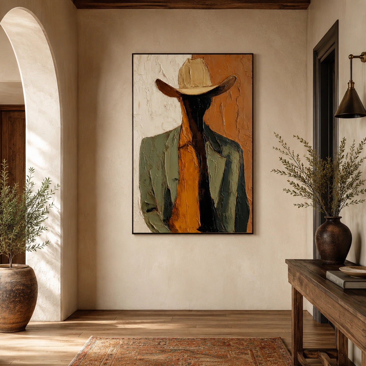 Western Cowboy Art #VA024