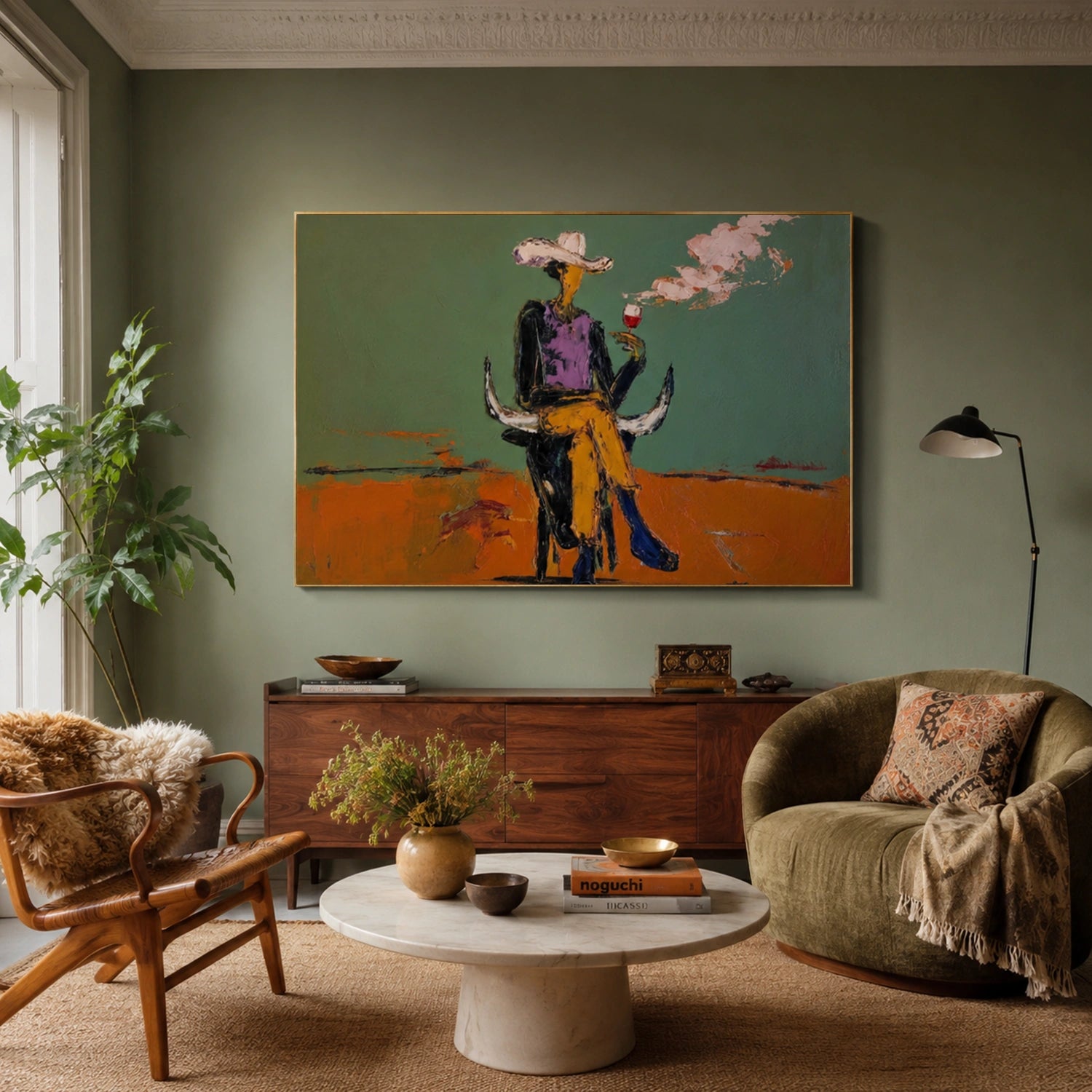Western Cowboy Art #VA036