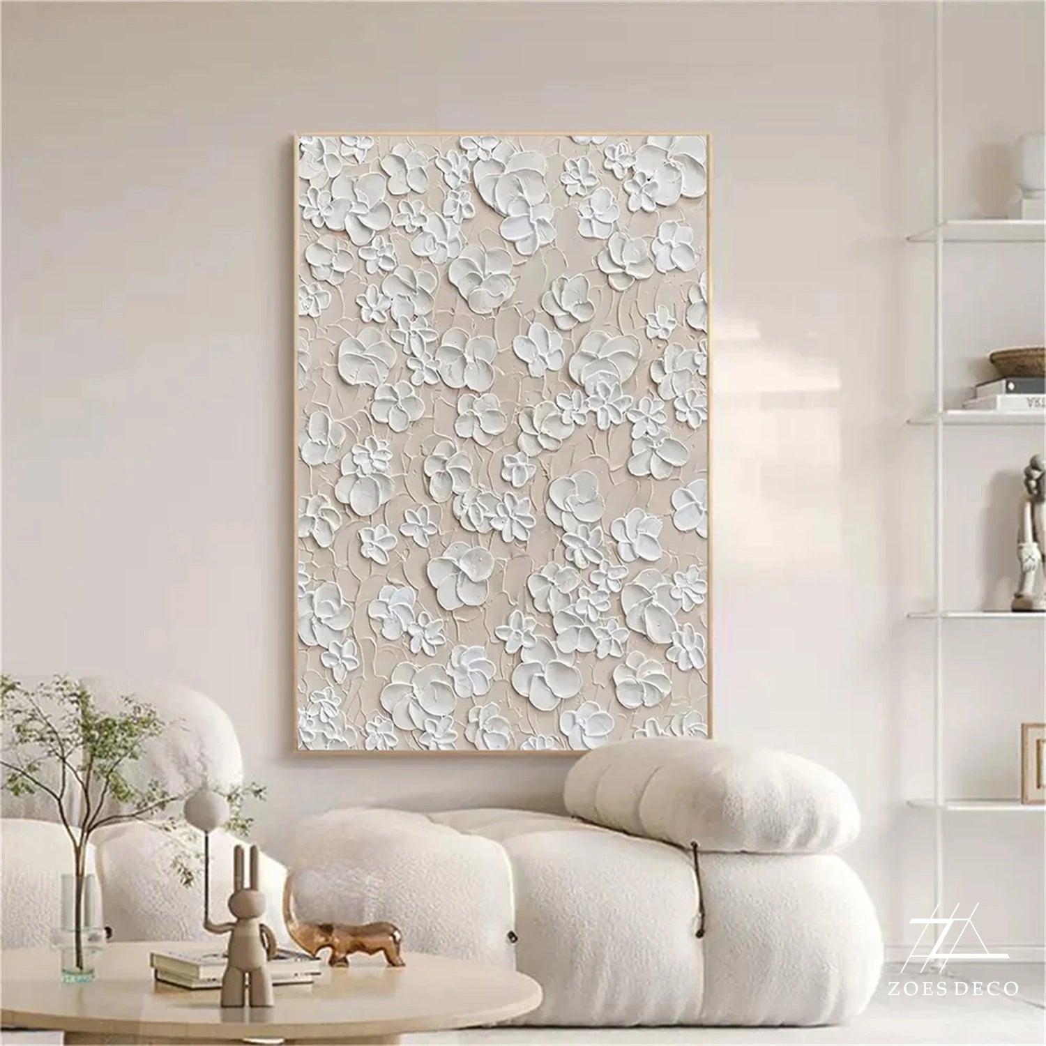 Tree And Flower Painting #TF074
