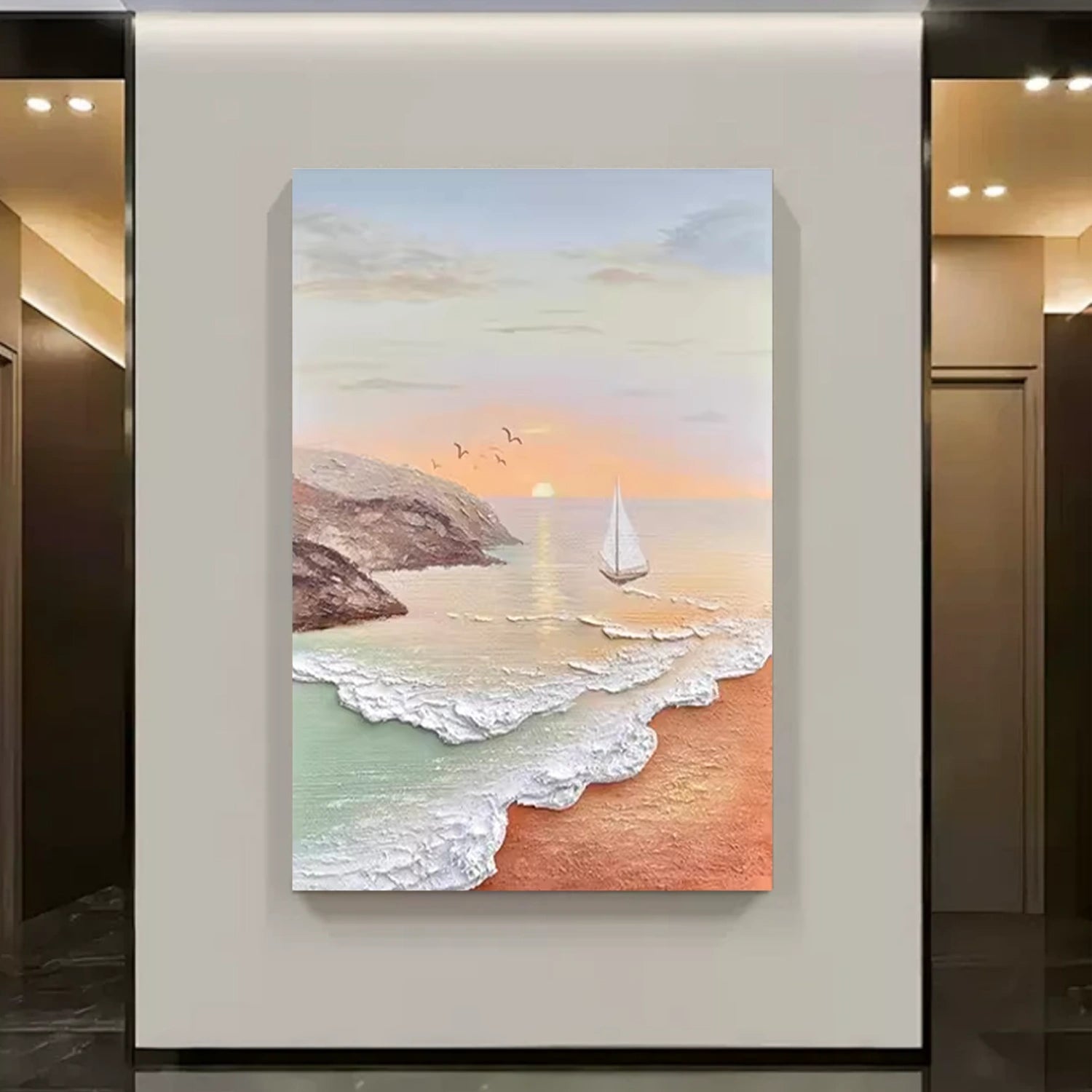 Sky and Ocean Painting #SO203