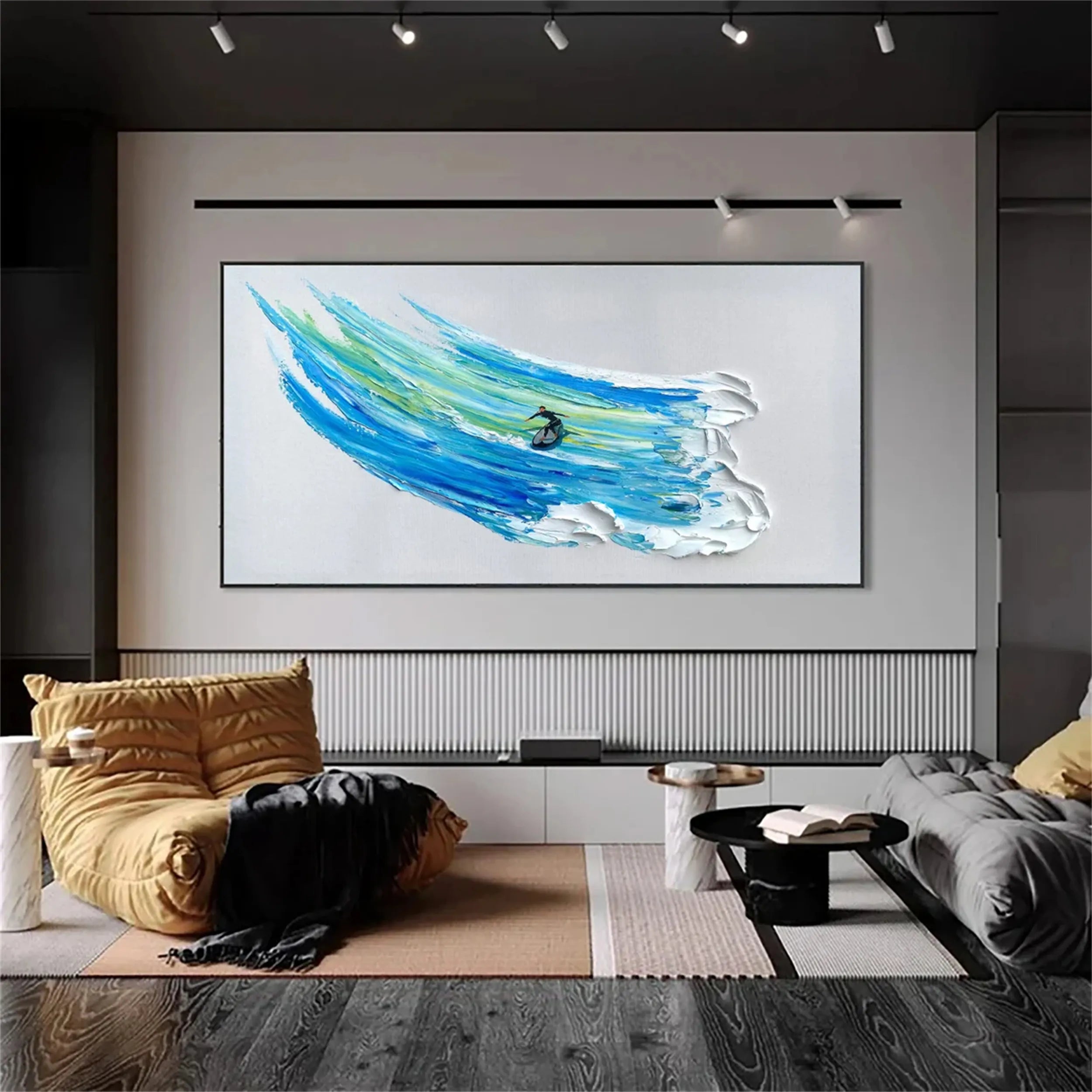 Sky And Ocean Painting #SO111