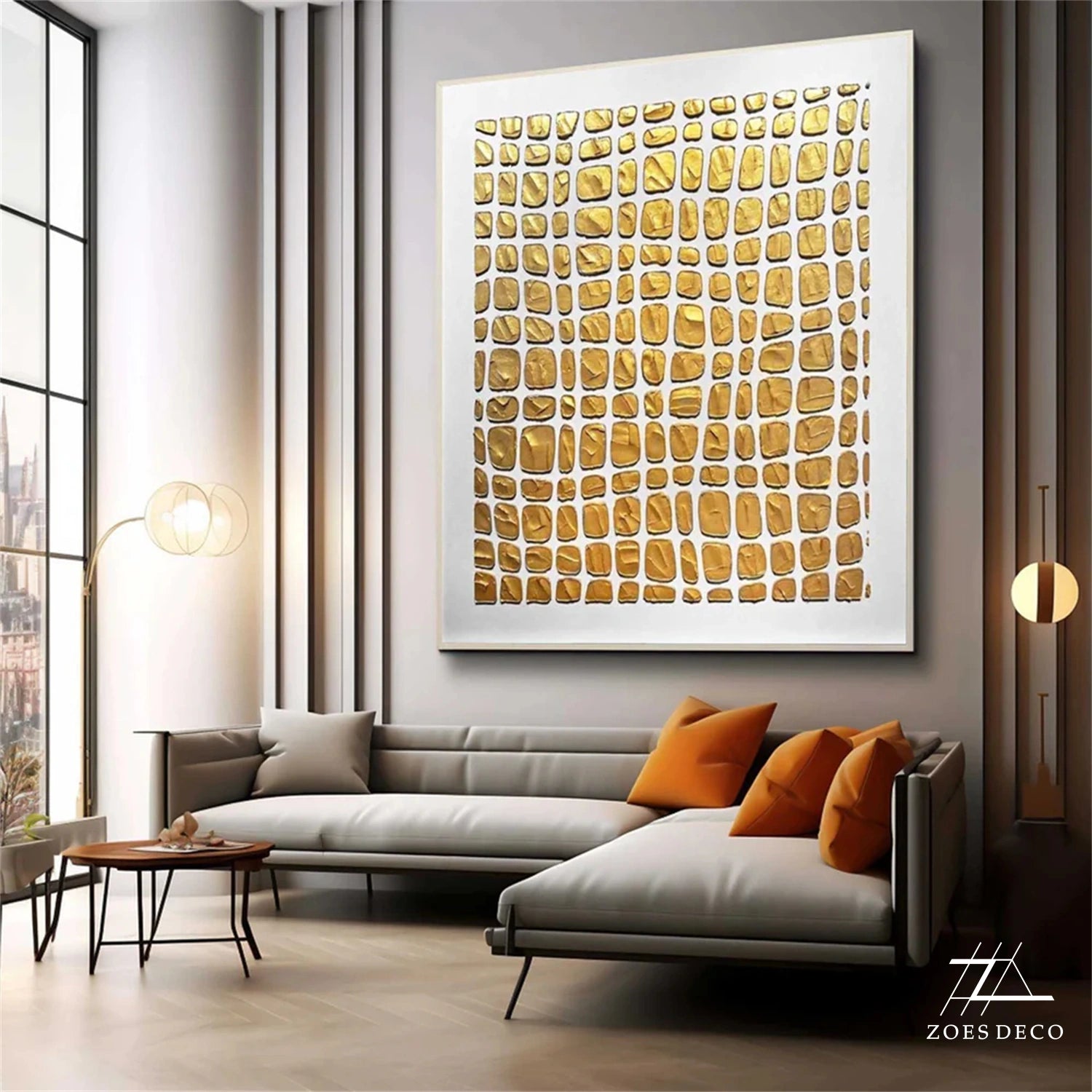 Wabi Sabi Abstract Wall Art #WA158