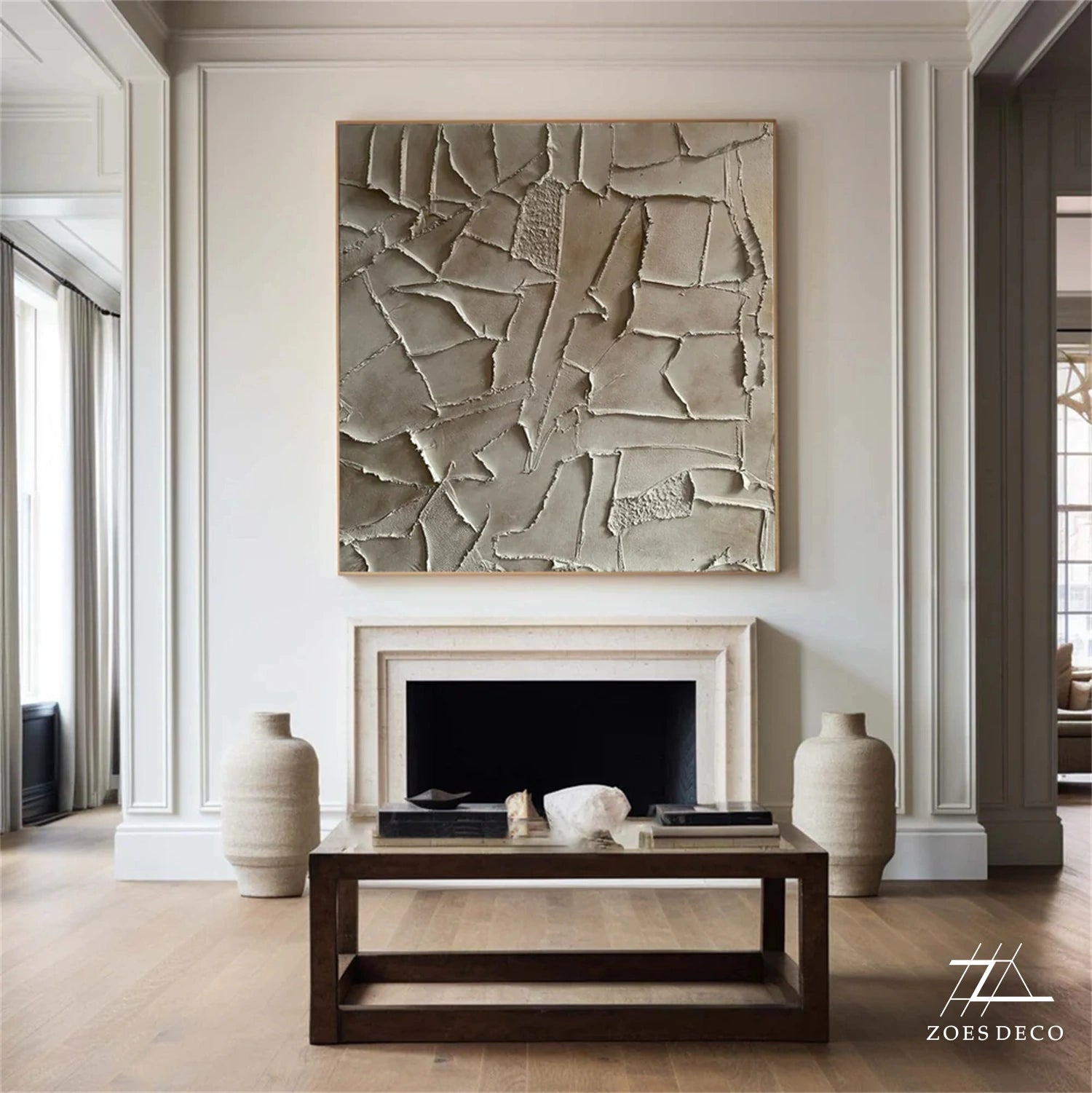 Wabi Sabi Abstract Wall Art #WA157