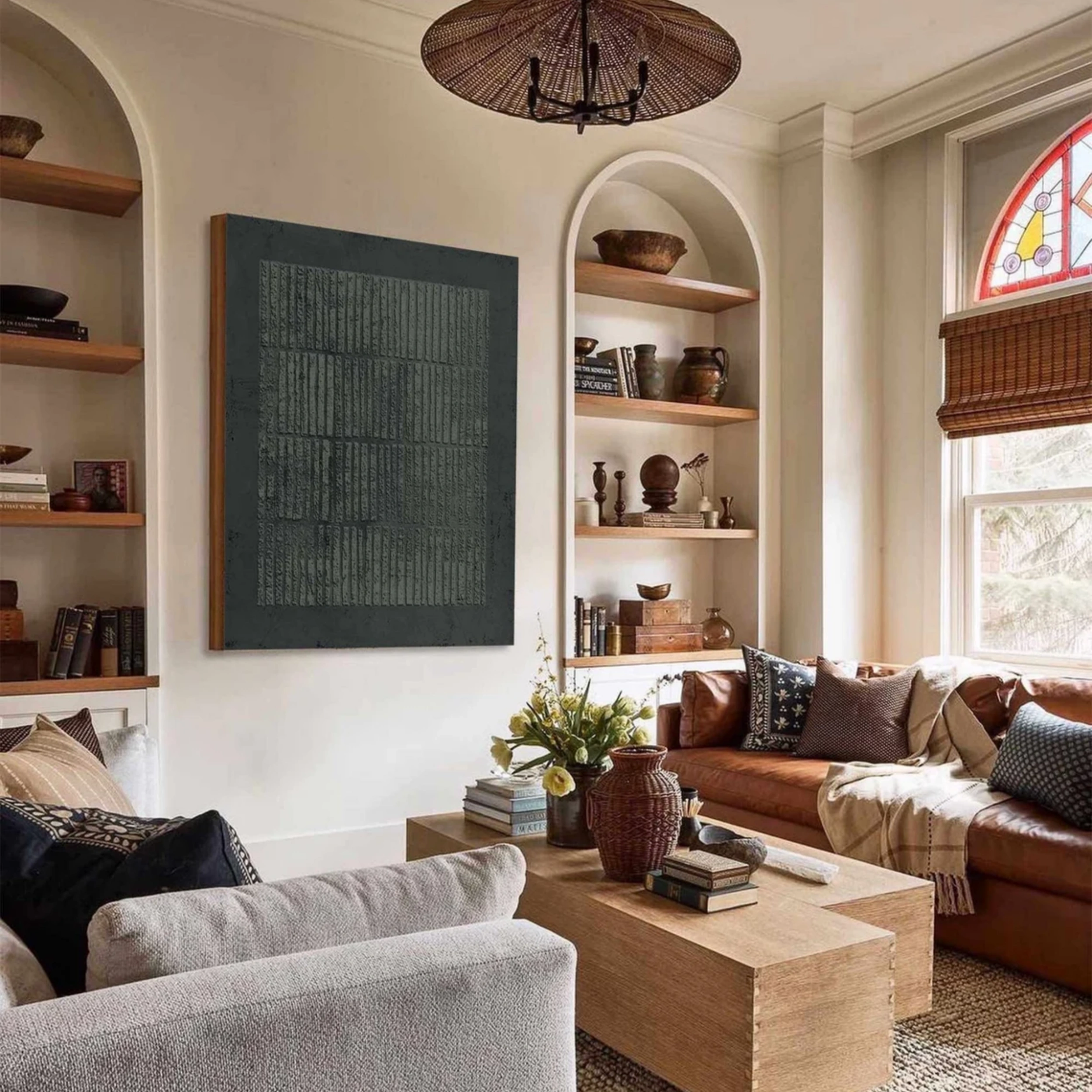 Wabi Sabi Abstract Wall Art #WA109