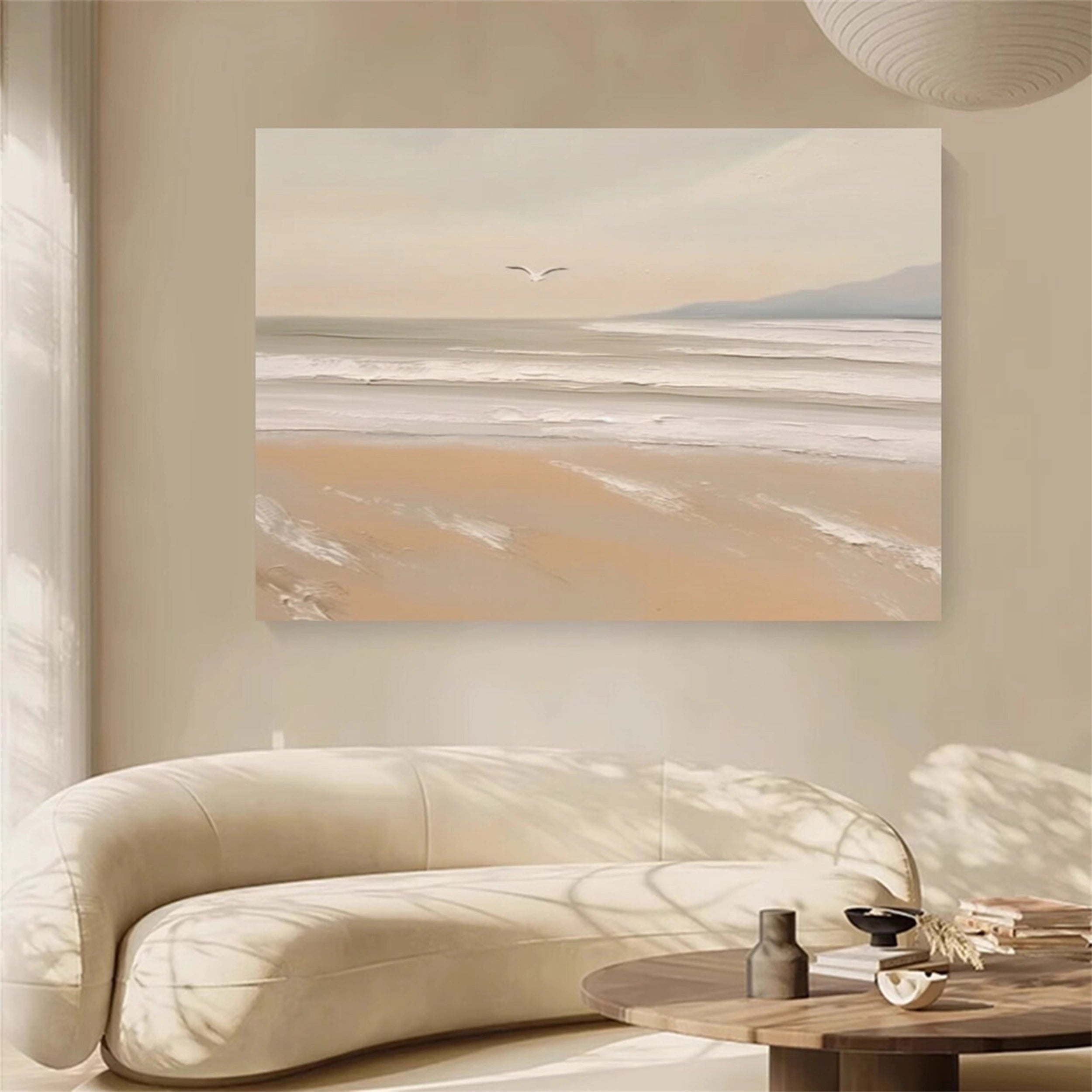 Sky And Ocean Painting #SO038