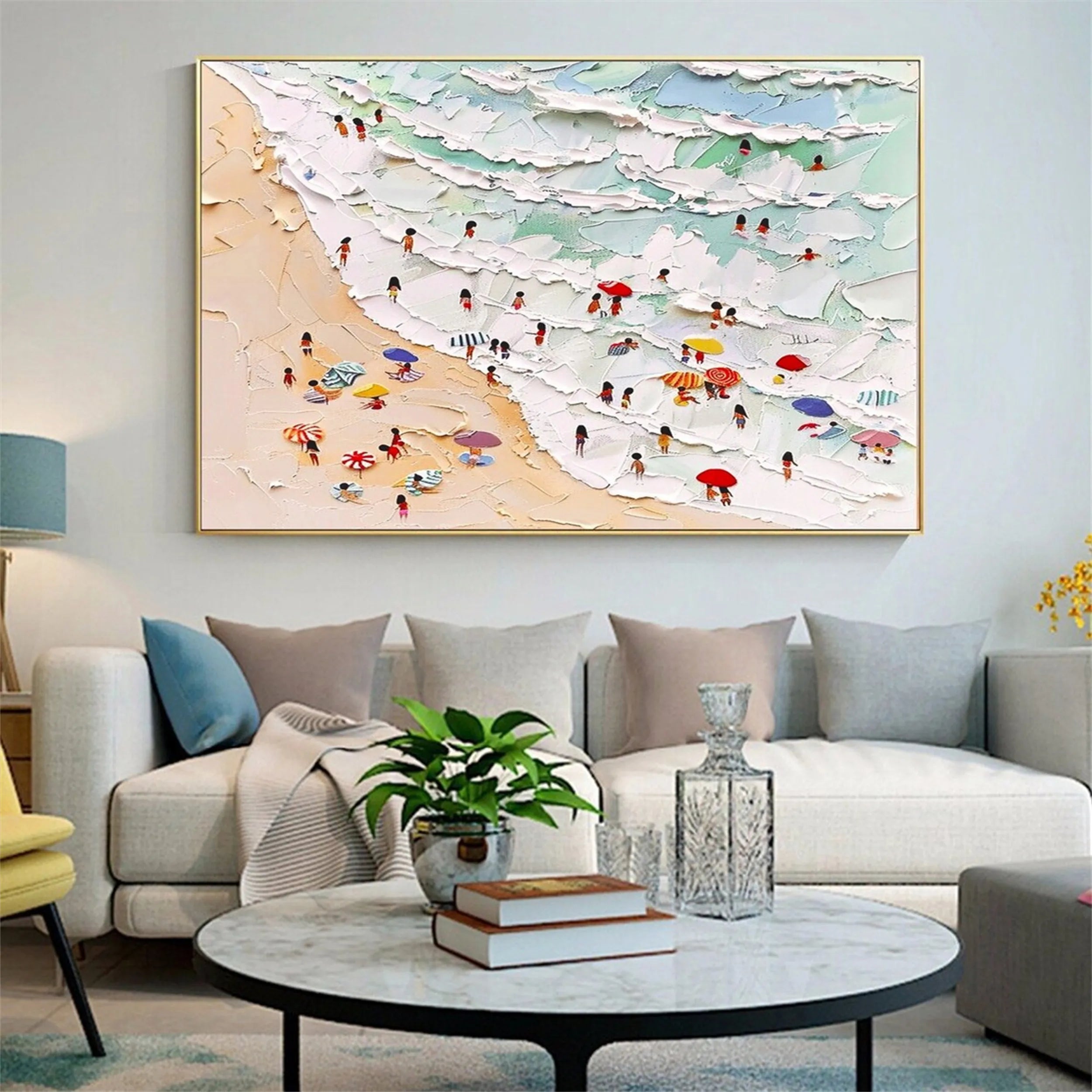 Sky And Ocean Painting #SO154