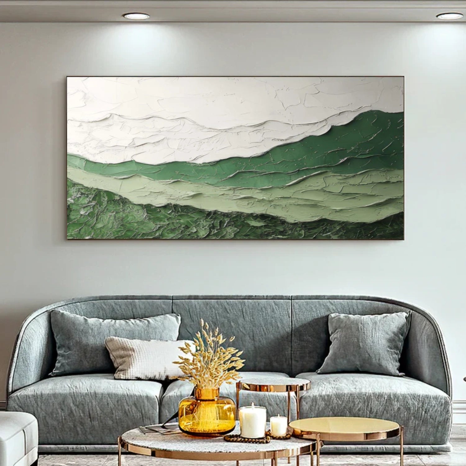 Abstract Textured Wall Art #AW235