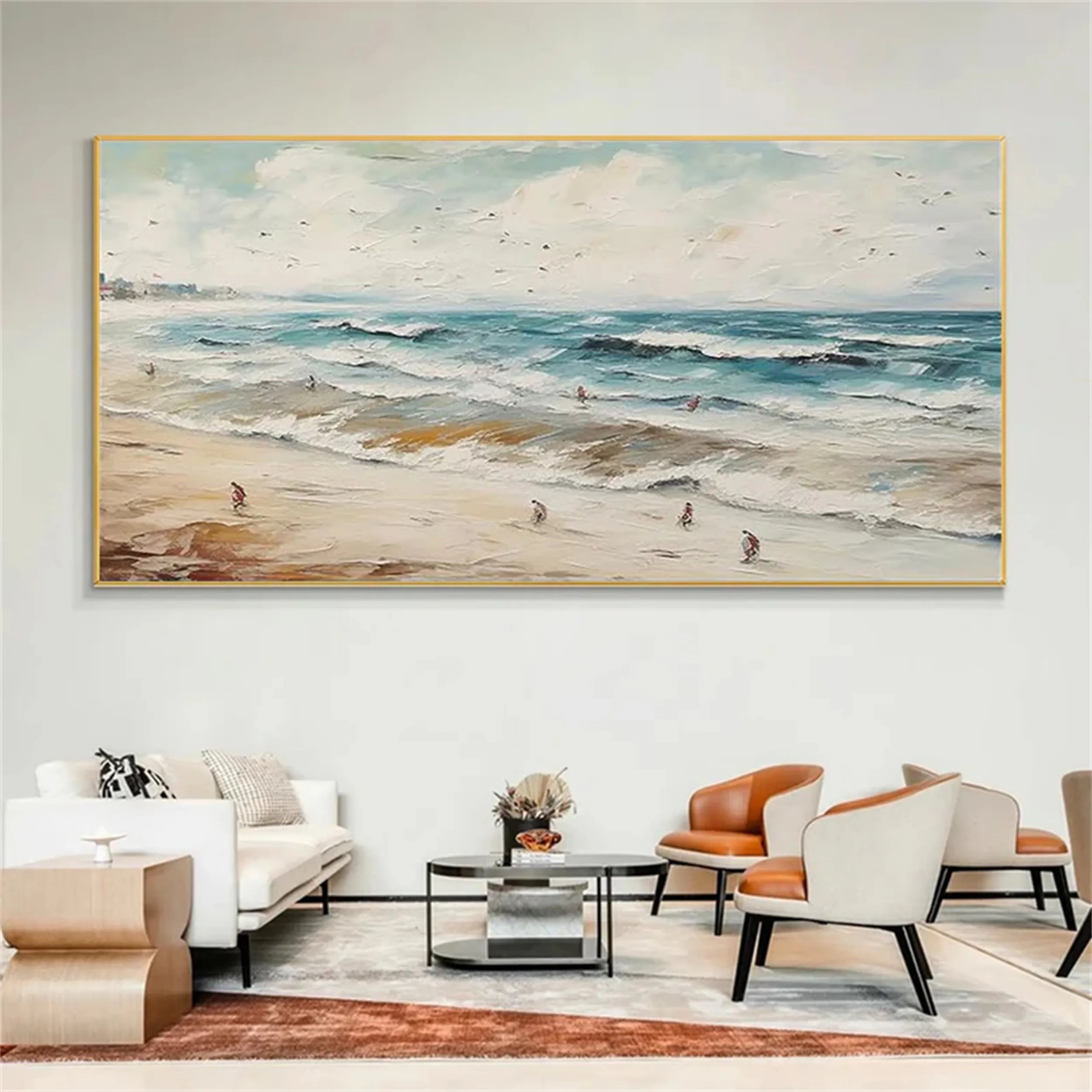 Sky And Ocean Painting #SO091