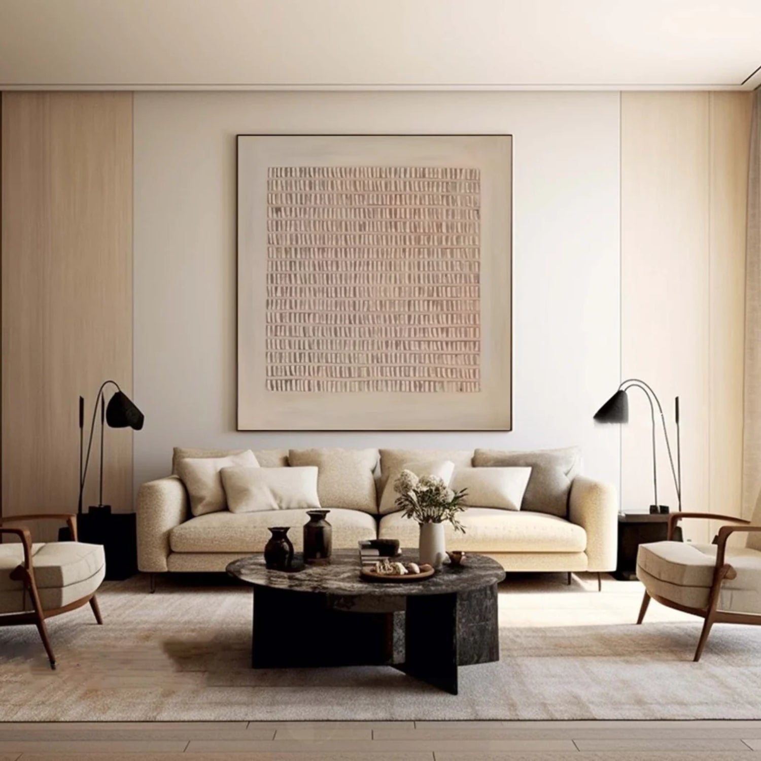 Wabi Sabi Abstract Wall Art #WA056