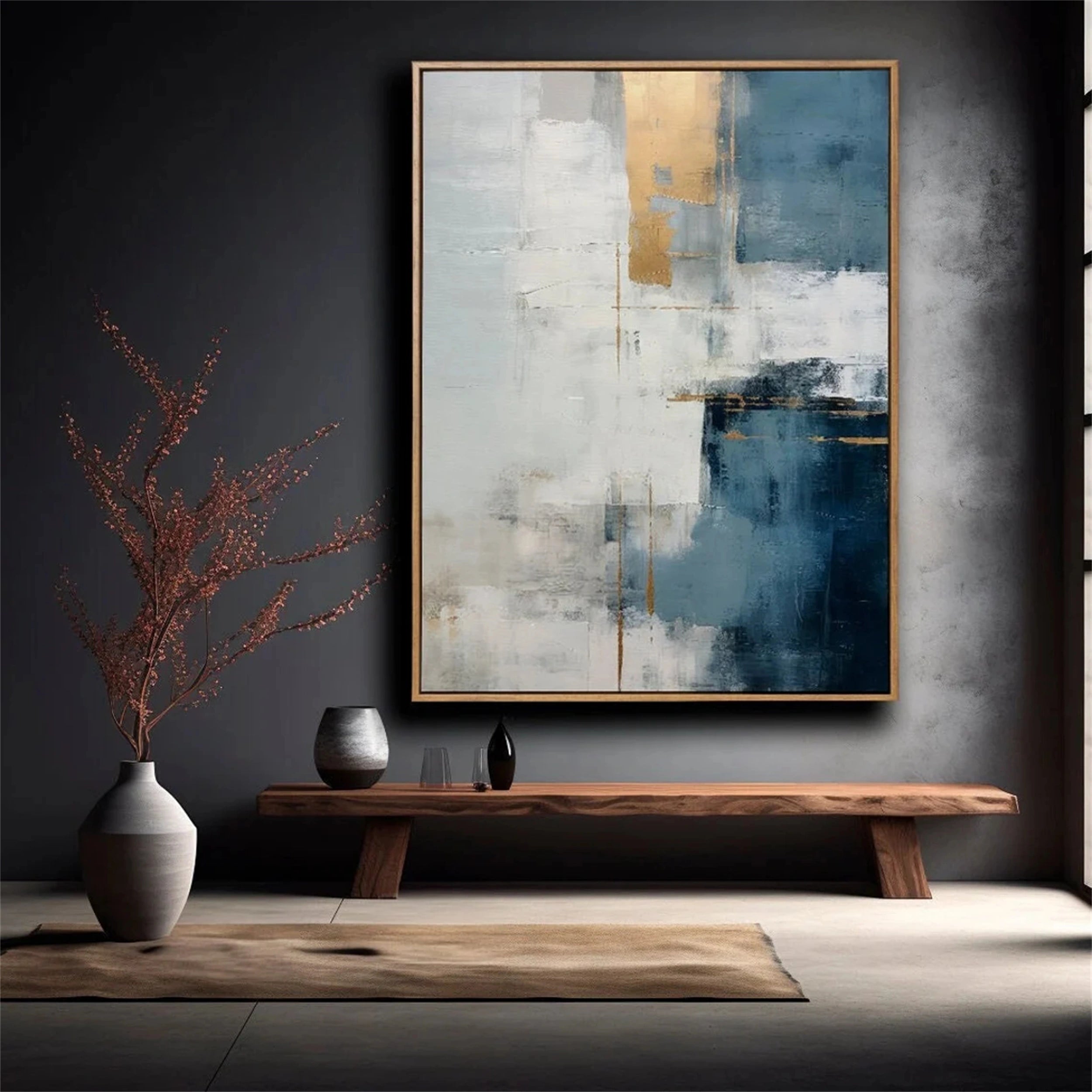 Wabi Sabi Abstract Wall Art #WA106