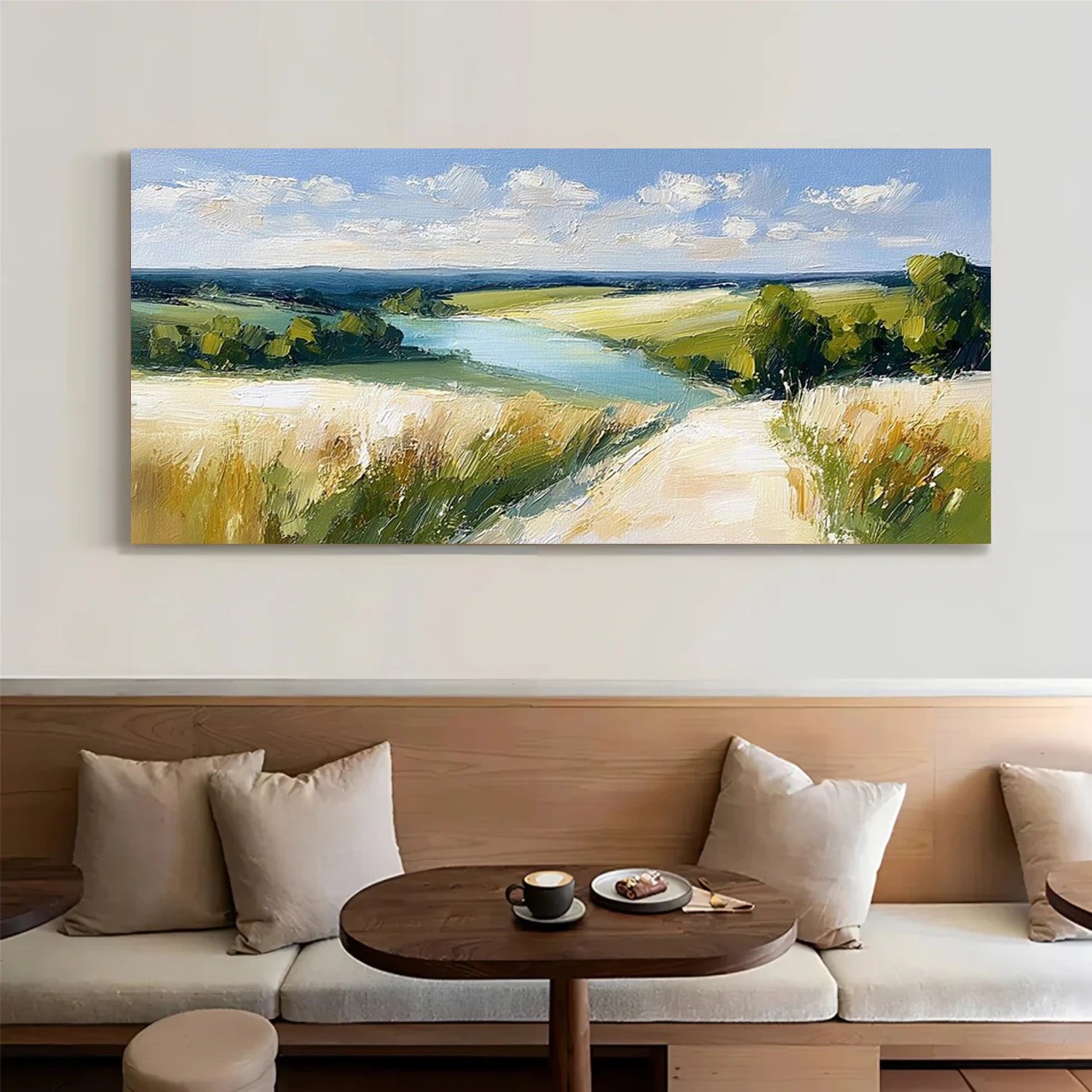 Tree And Flower Abstract Wall Art #TF200