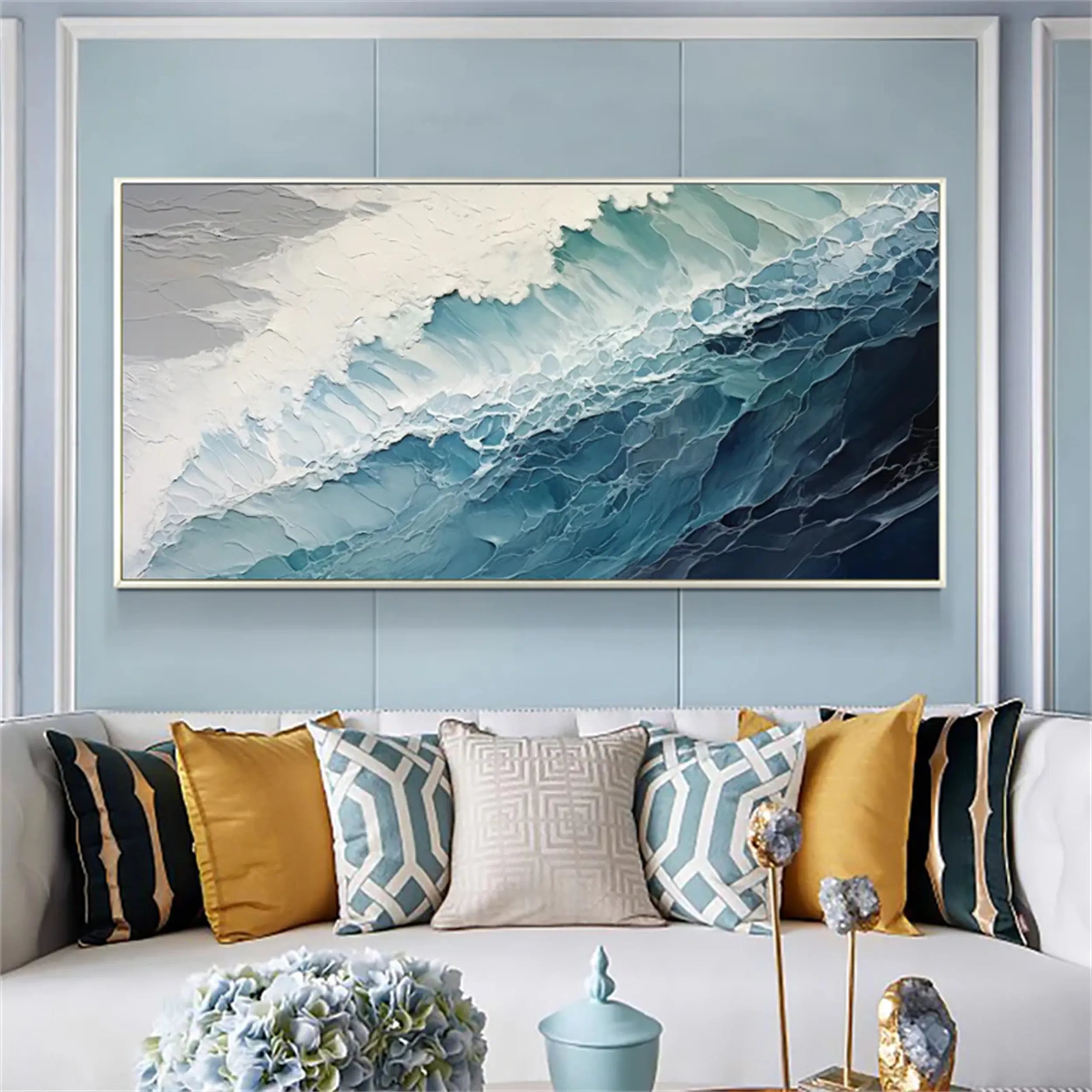 Sky And Ocean Painting #SO089