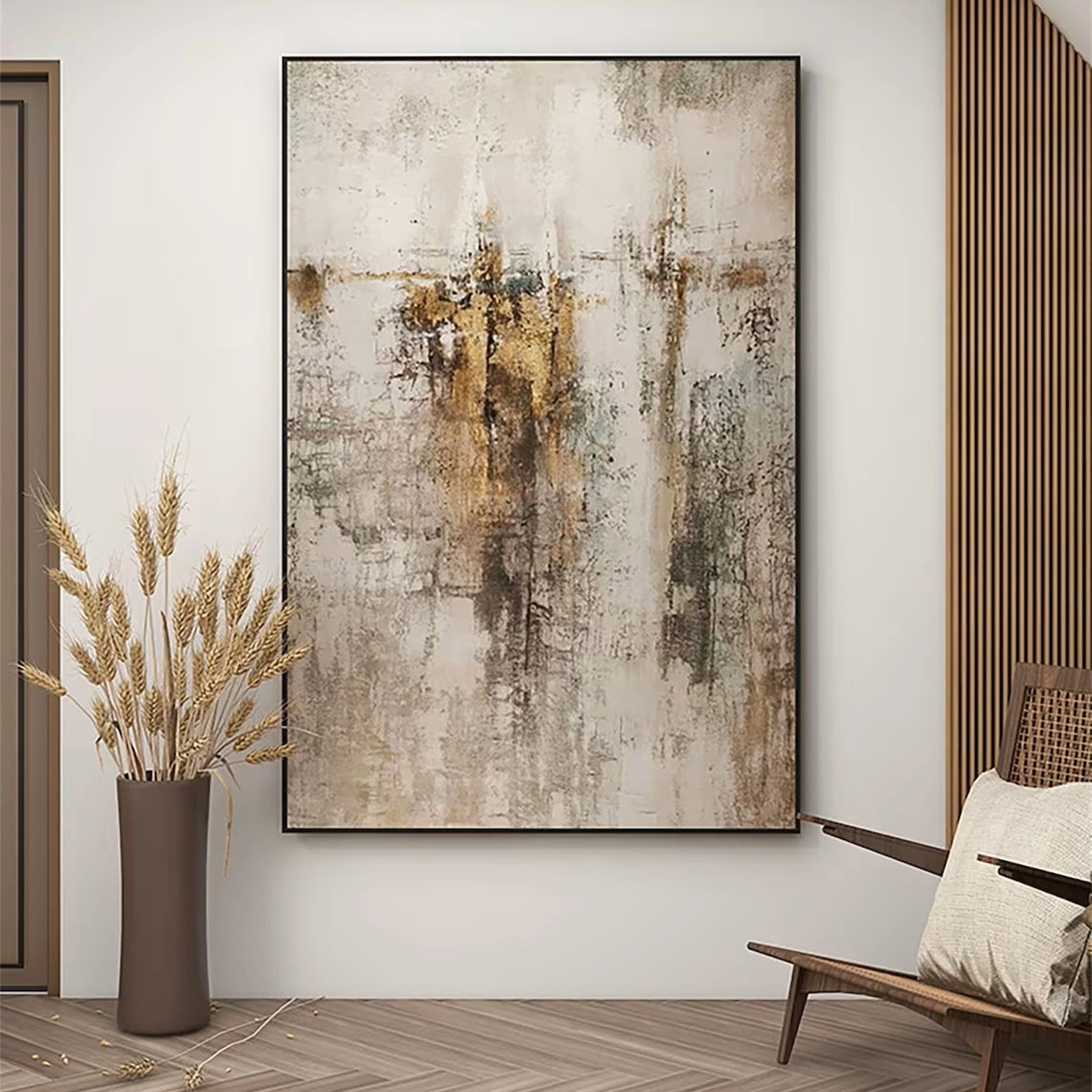 Wabi Sabi Abstract Wall Art #WA118