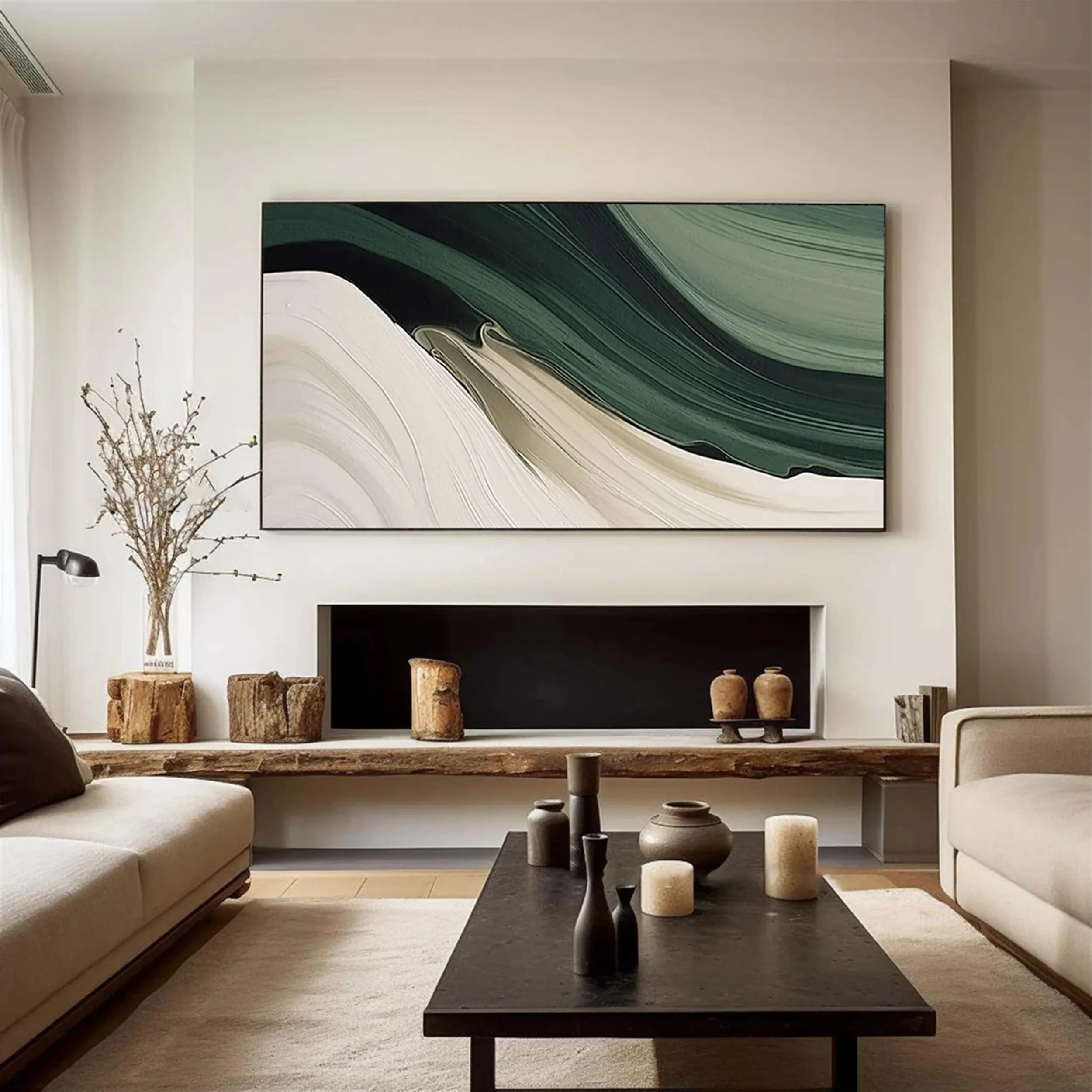 Sky And Ocean Painting #SO101