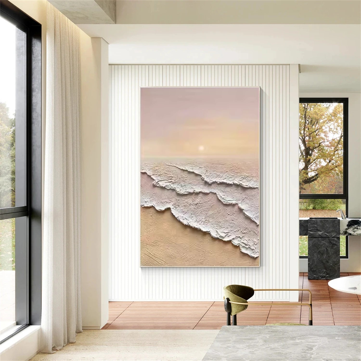 Sky and Ocean Painting #SO217