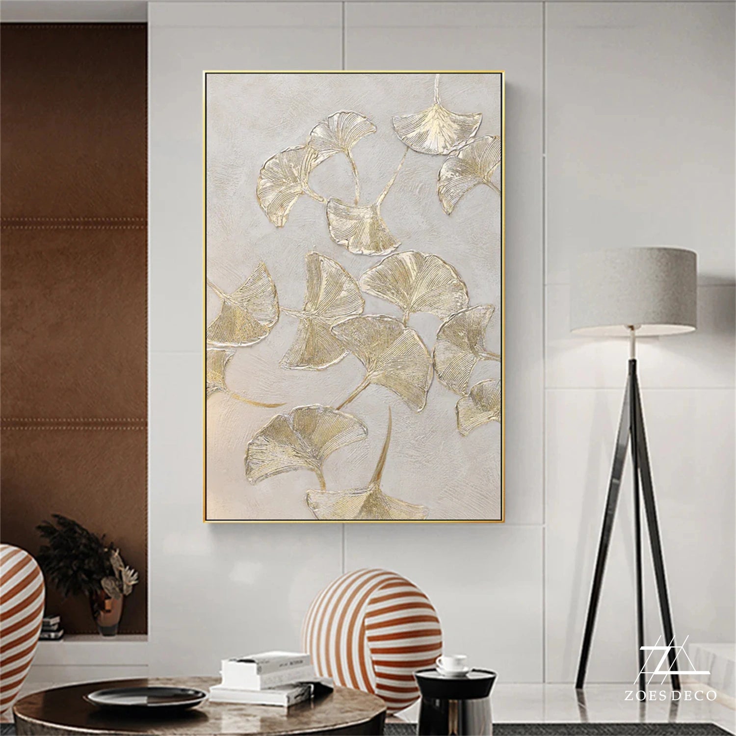 Tree And Flower Painting #TF076