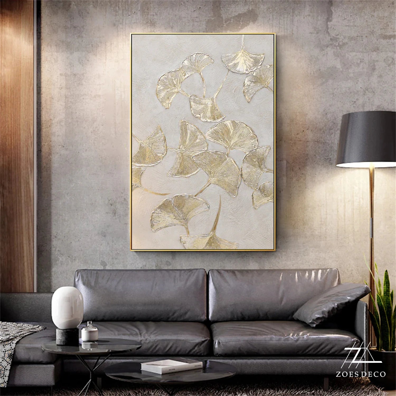 Tree And Flower Painting #TF076