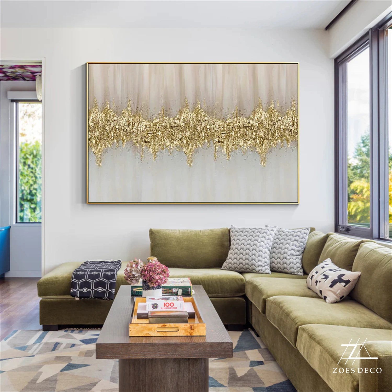 Abstract Texture Wall Art #AW041