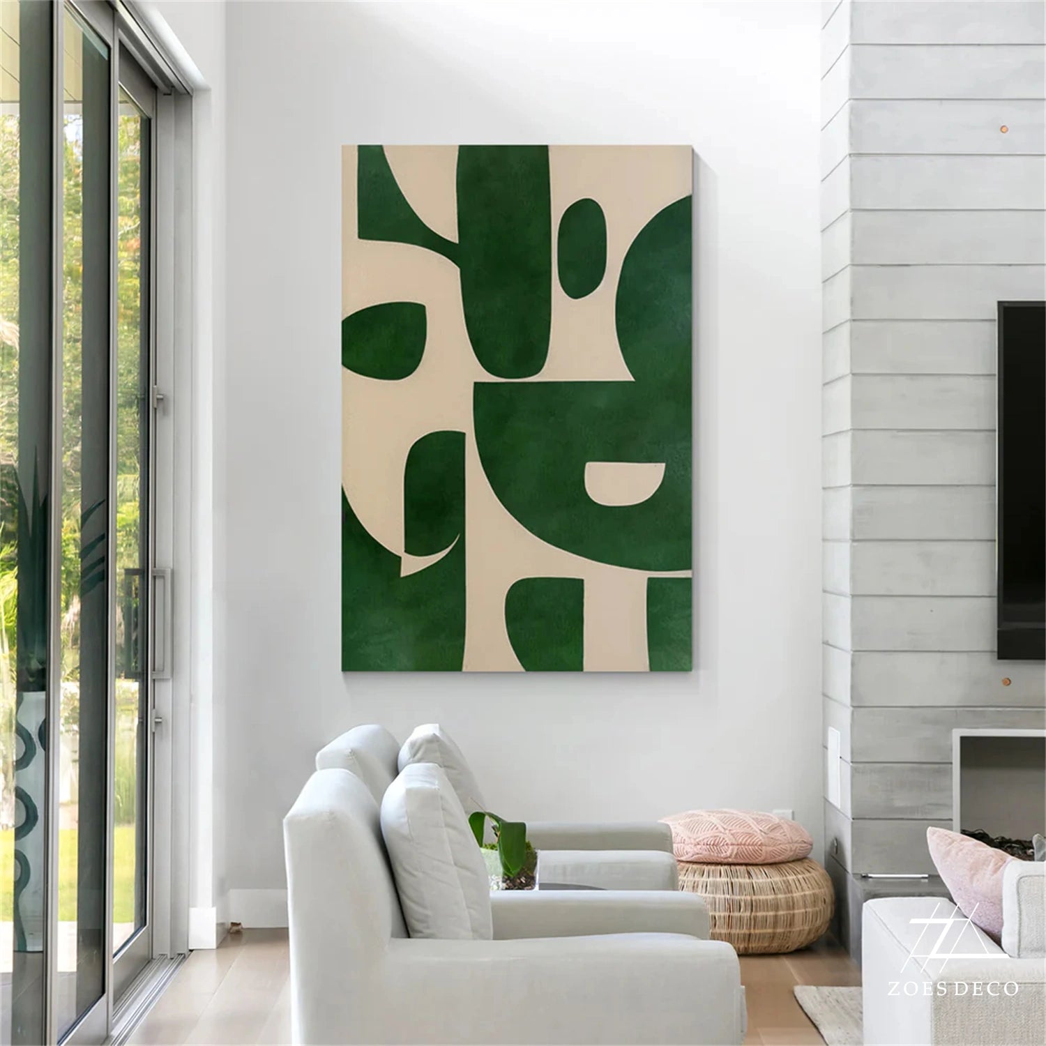 Abstract Texture Wall Art #AW038