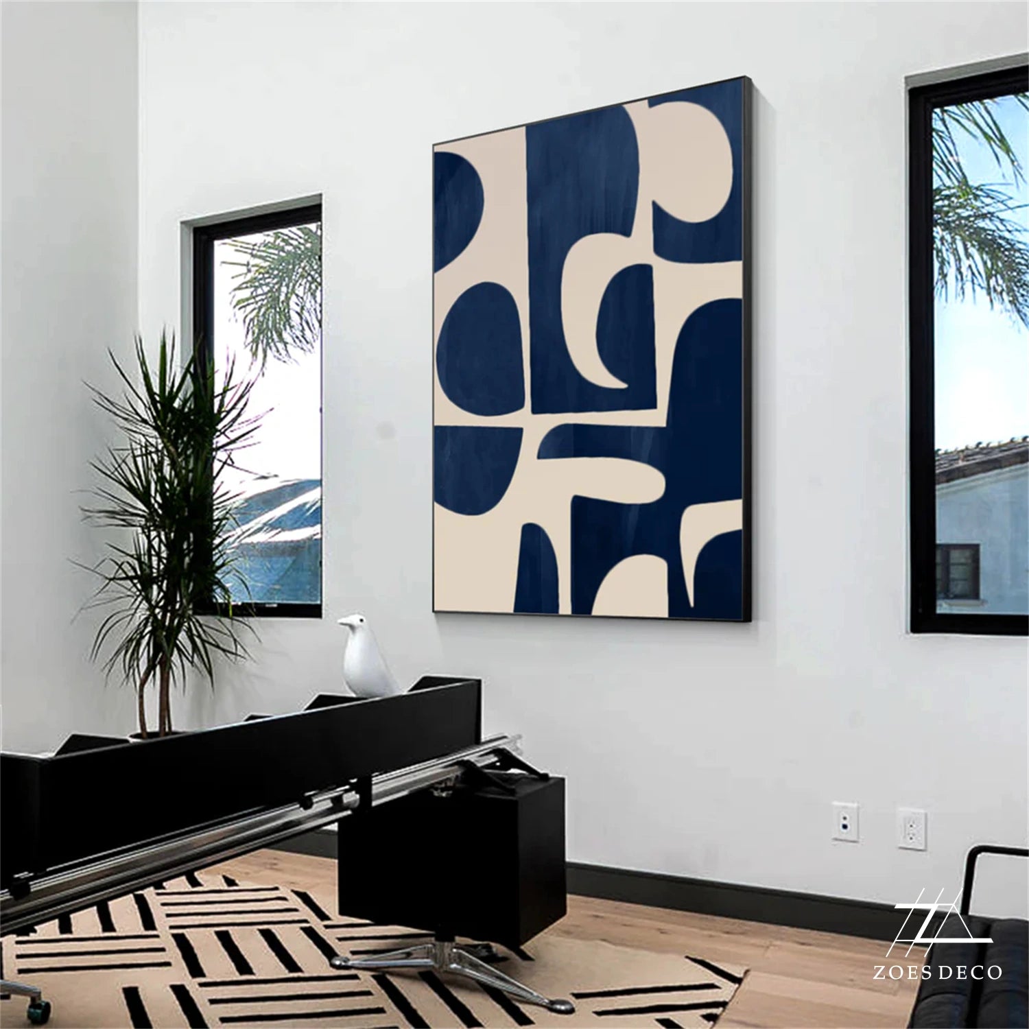Abstract Texture Wall Art #AW037