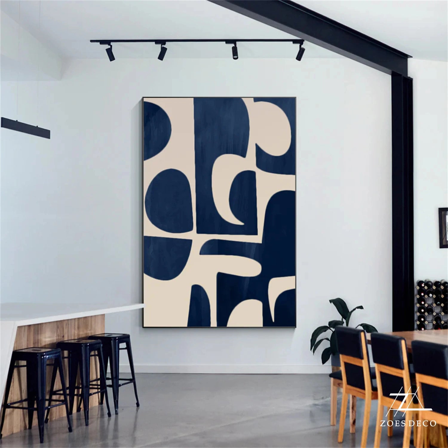 Abstract Texture Wall Art #AW037