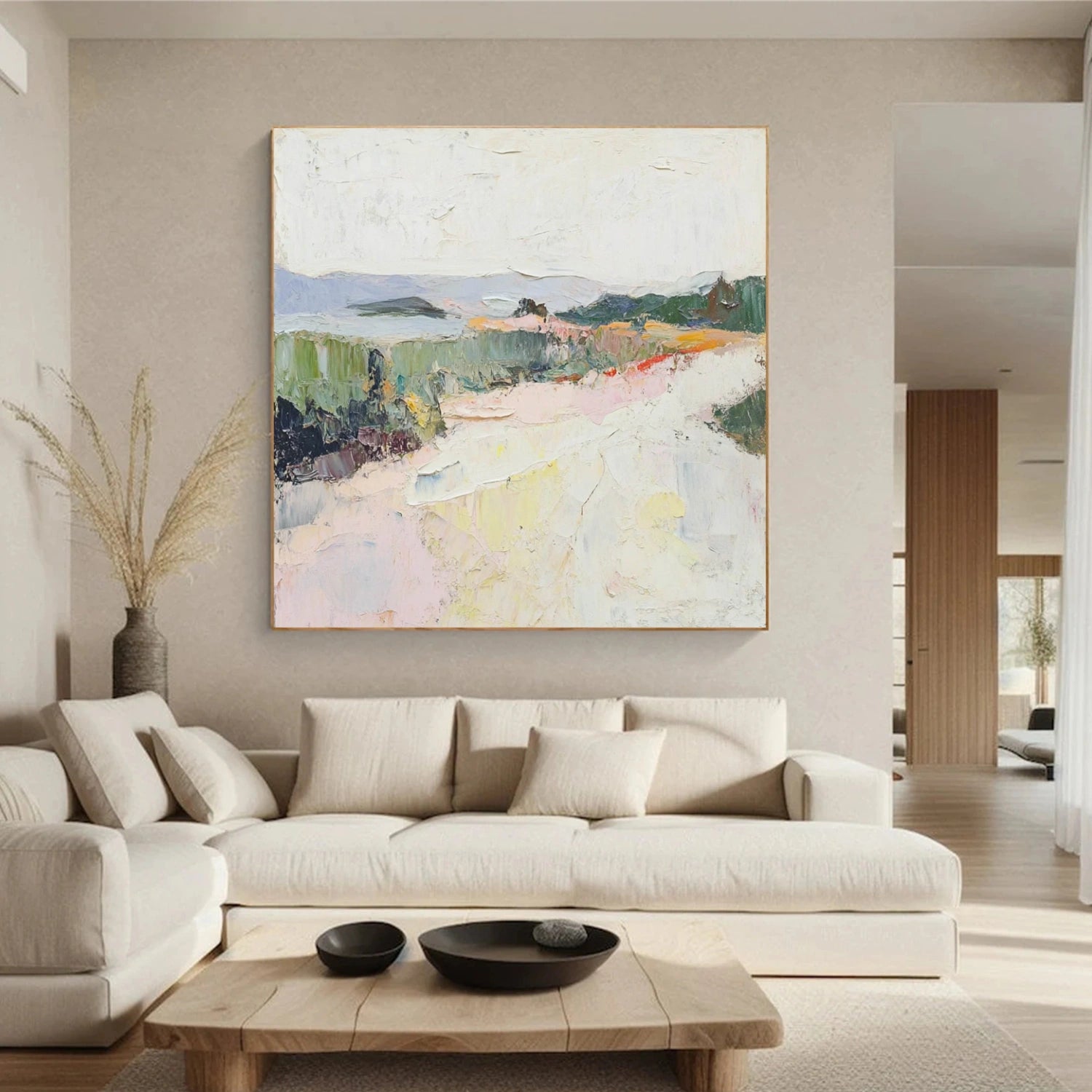 Abstract Textured Wall Art #AW182