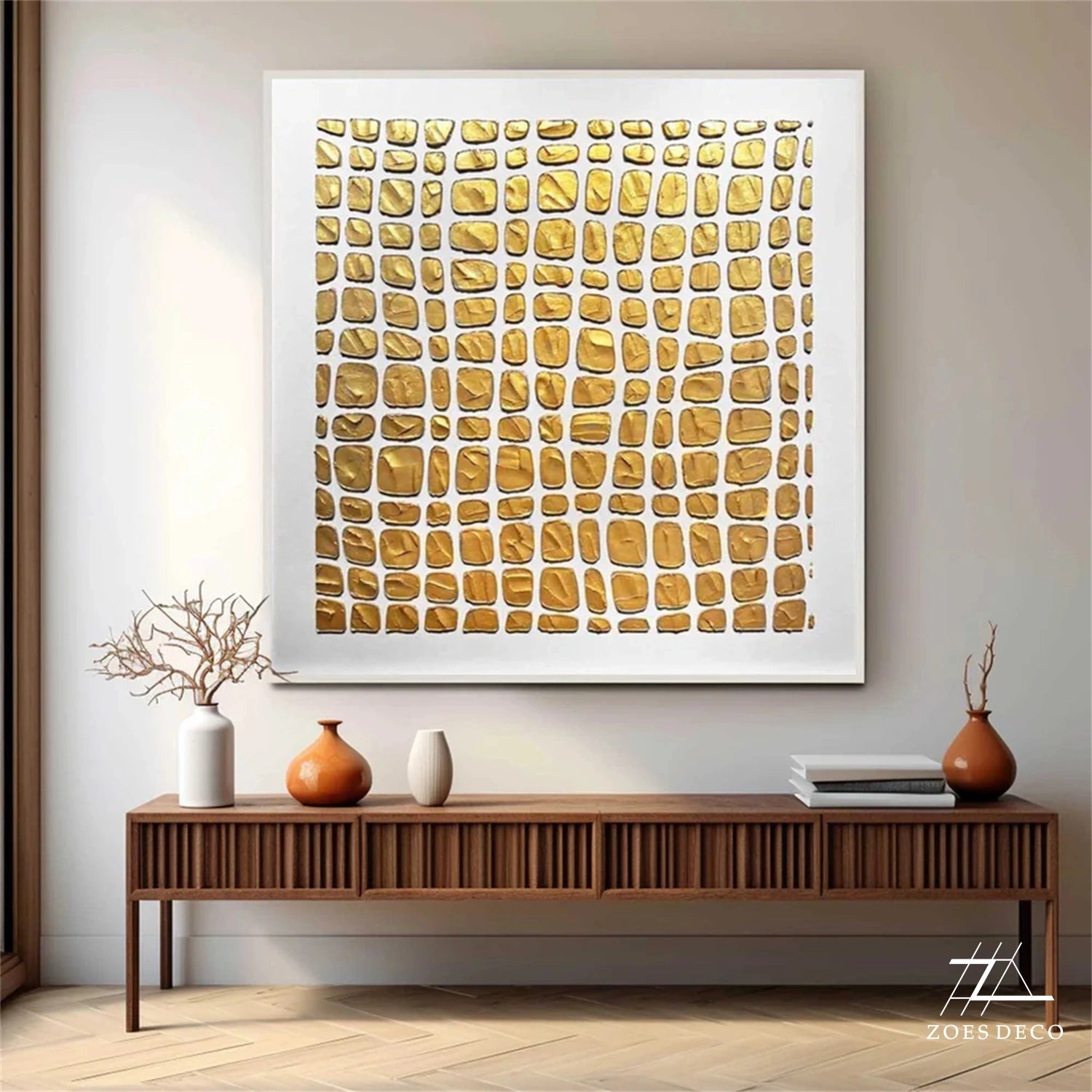 Wabi Sabi Abstract Wall Art #WA158