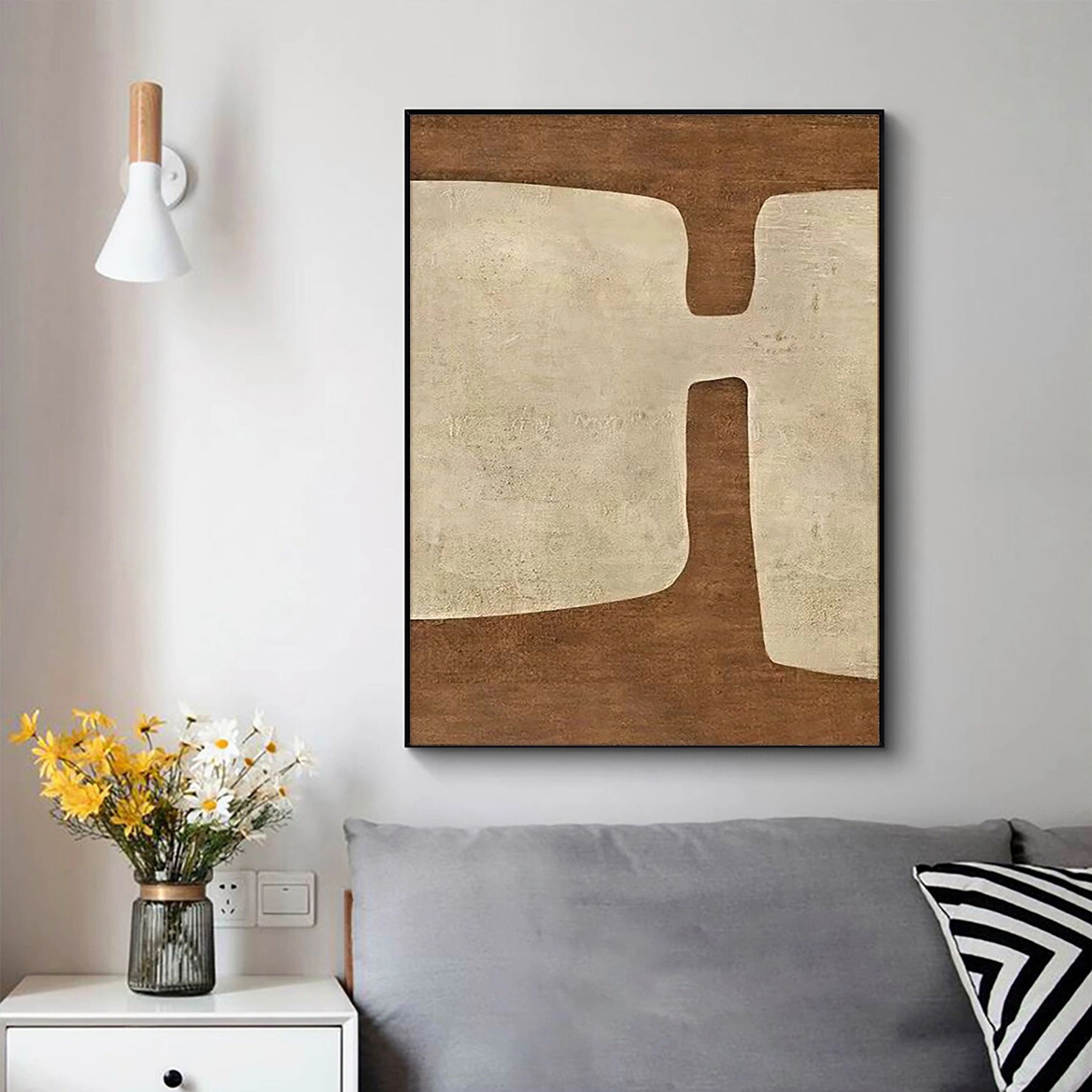 Wabi Sabi Abstract Wall Art #WA061